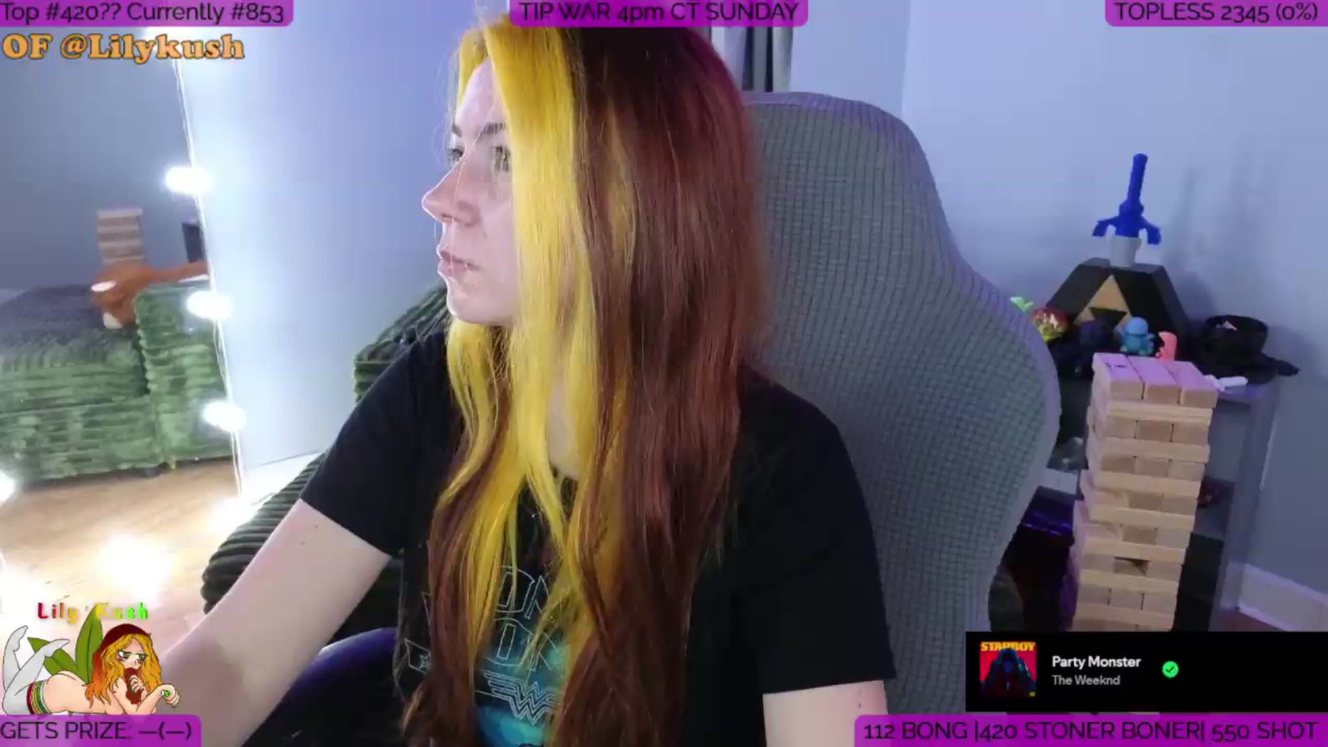 Gallery image thumbnail from LilyKush's myfreecams stream on, 06/27/2026, 17:28 image 4 of 20