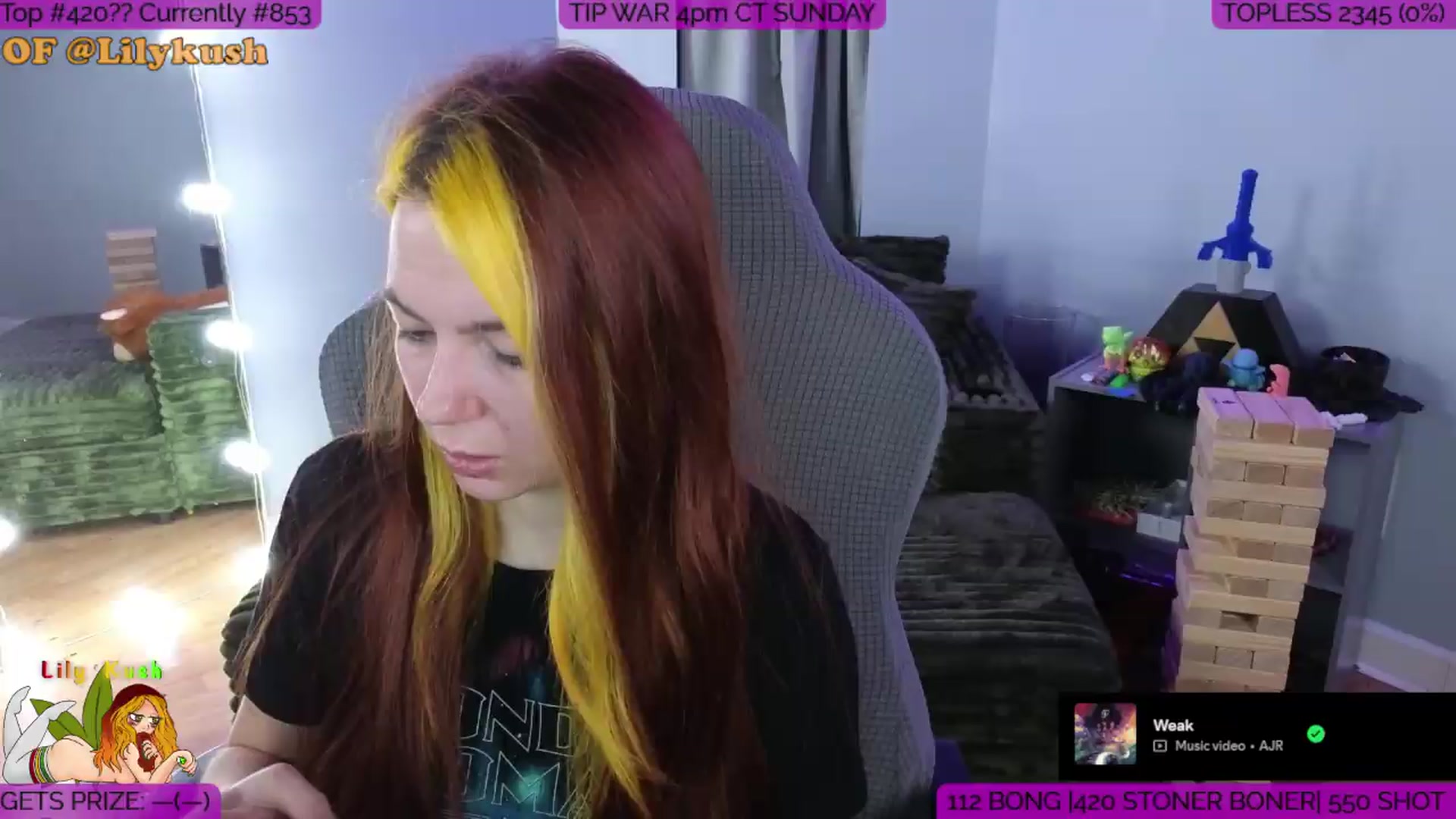 Gallery image thumbnail from LilyKush's myfreecams stream on, 06/27/2026, 17:28 image 12 of 20