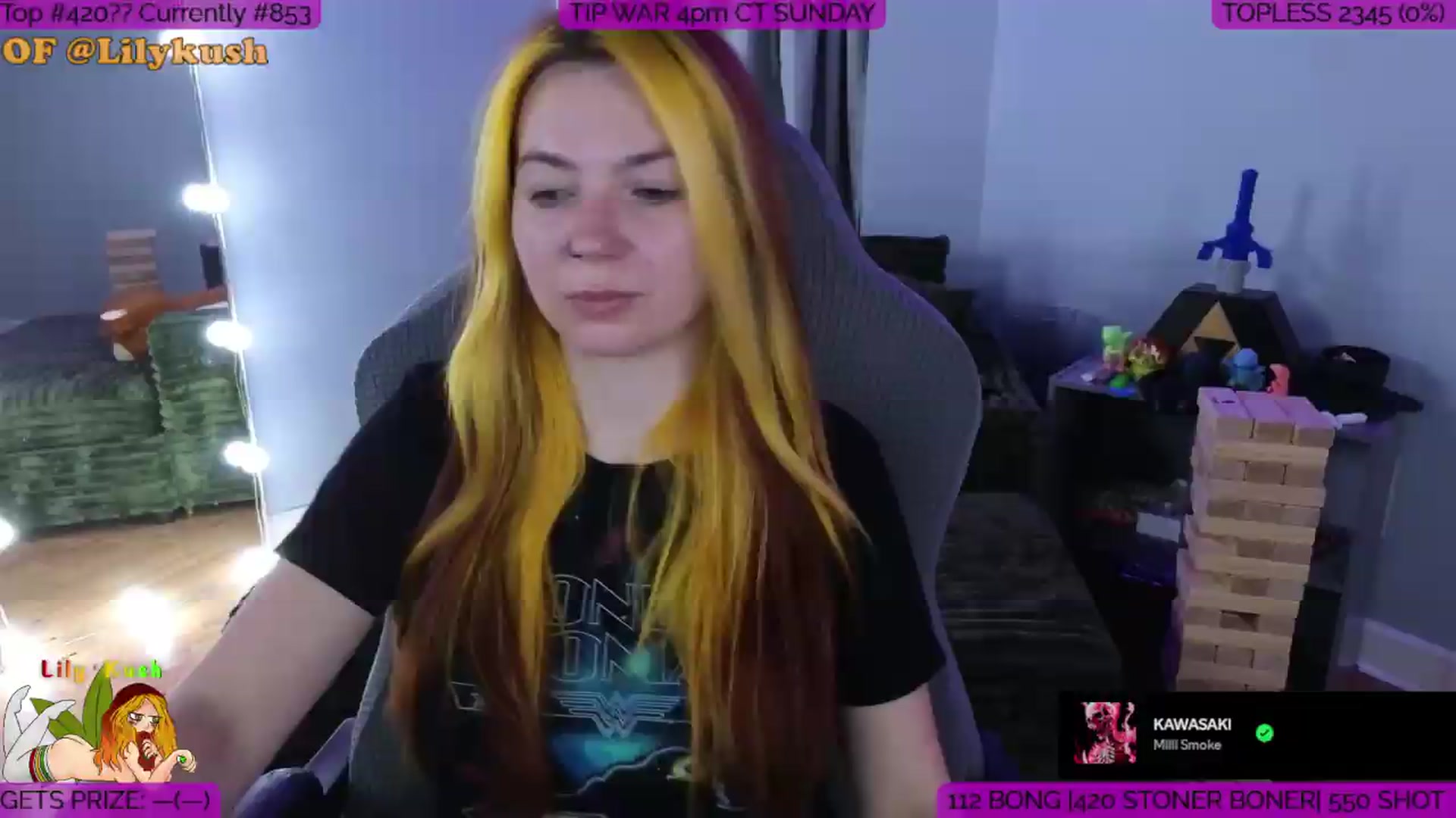 Gallery image thumbnail from LilyKush's myfreecams stream on, 06/27/2026, 17:28 image 6 of 20