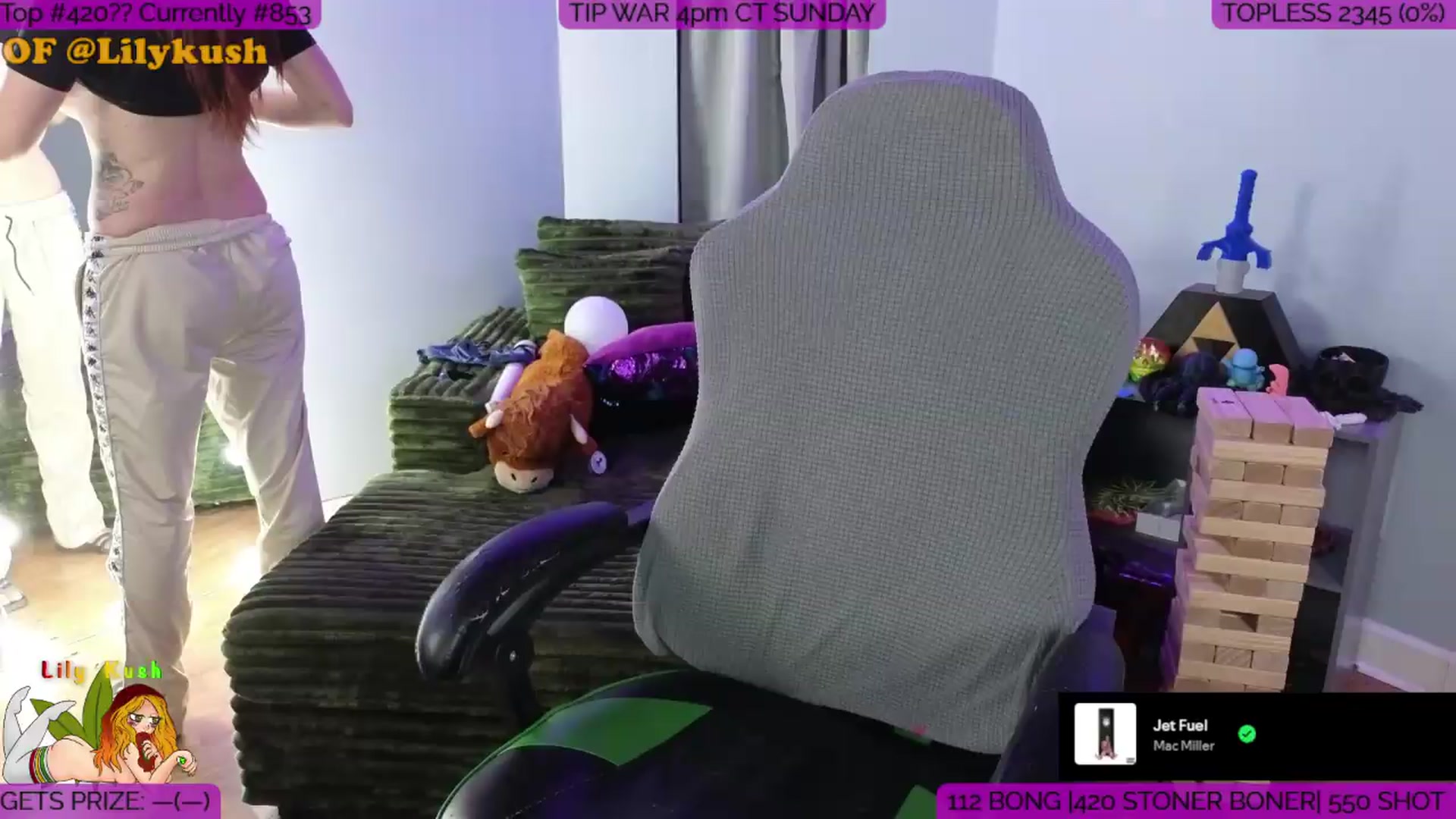 Gallery image thumbnail from LilyKush's myfreecams stream on, 06/27/2026, 17:28 image 17 of 20