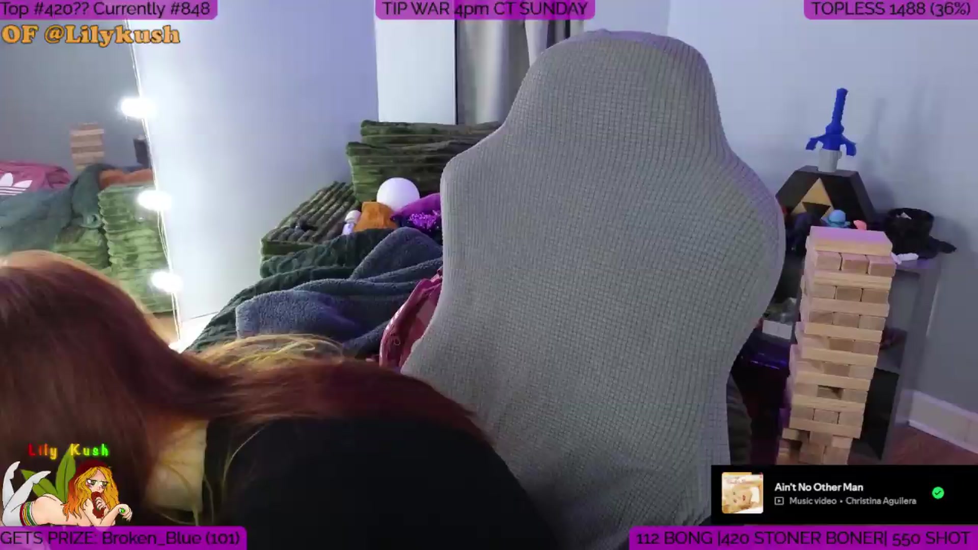 Gallery image thumbnail from LilyKush's myfreecams stream on, 06/27/2026, 21:01 image 18 of 20