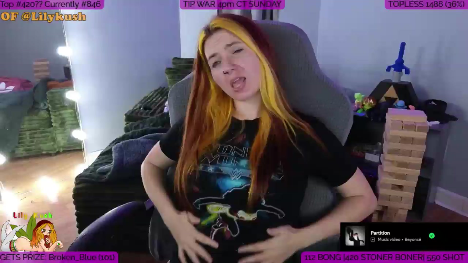 Gallery image thumbnail from LilyKush's myfreecams stream on, 06/27/2026, 21:01 image 12 of 20