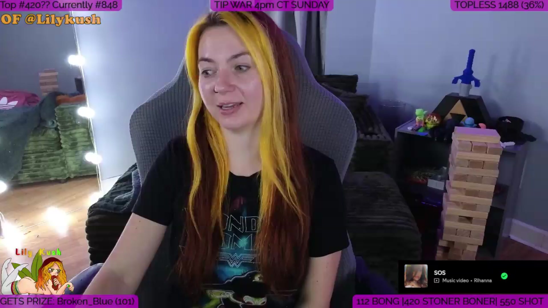 Gallery image thumbnail from LilyKush's myfreecams stream on, 06/27/2026, 21:01 image 19 of 20