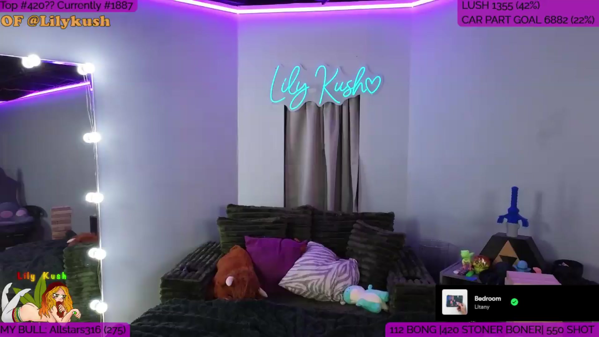 Gallery image thumbnail from LilyKush's myfreecams stream on, 07/03/2026, 05:40 image 16 of 20