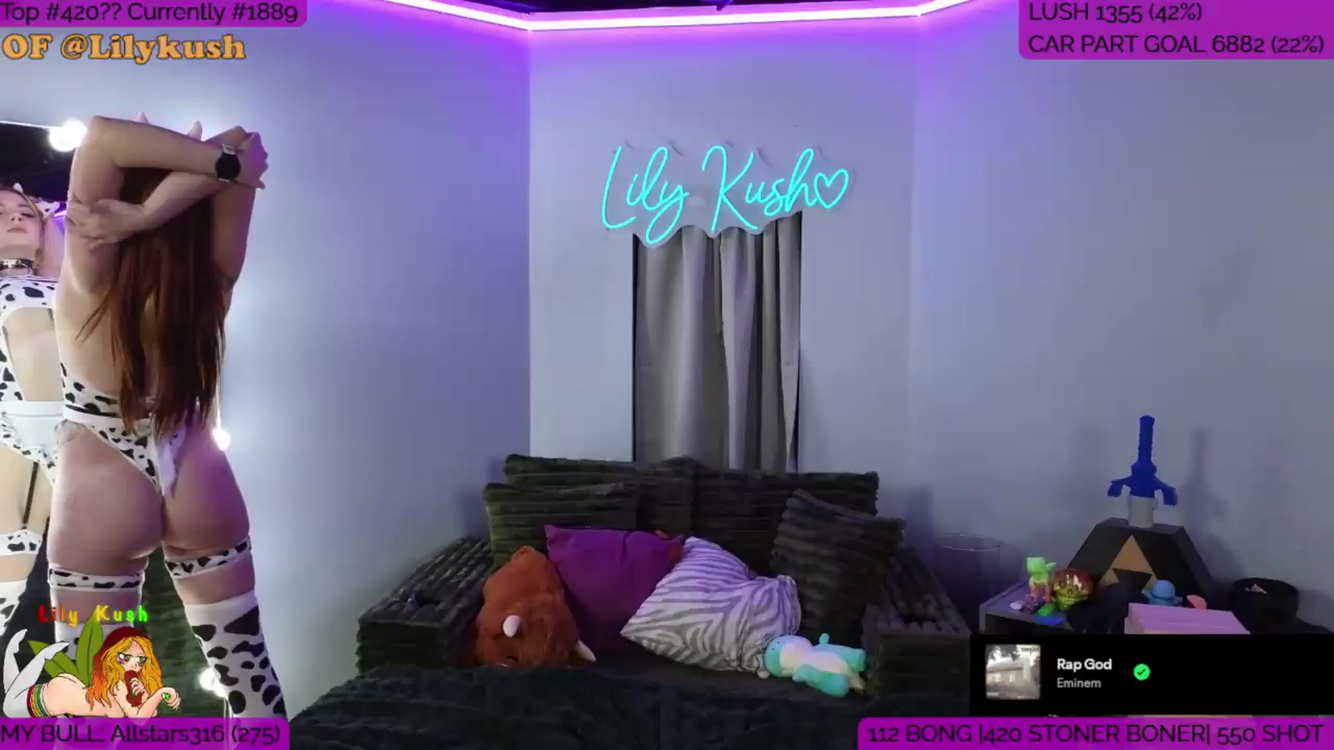 Gallery image thumbnail from LilyKush's myfreecams stream on, 07/03/2026, 05:40 image 17 of 20
