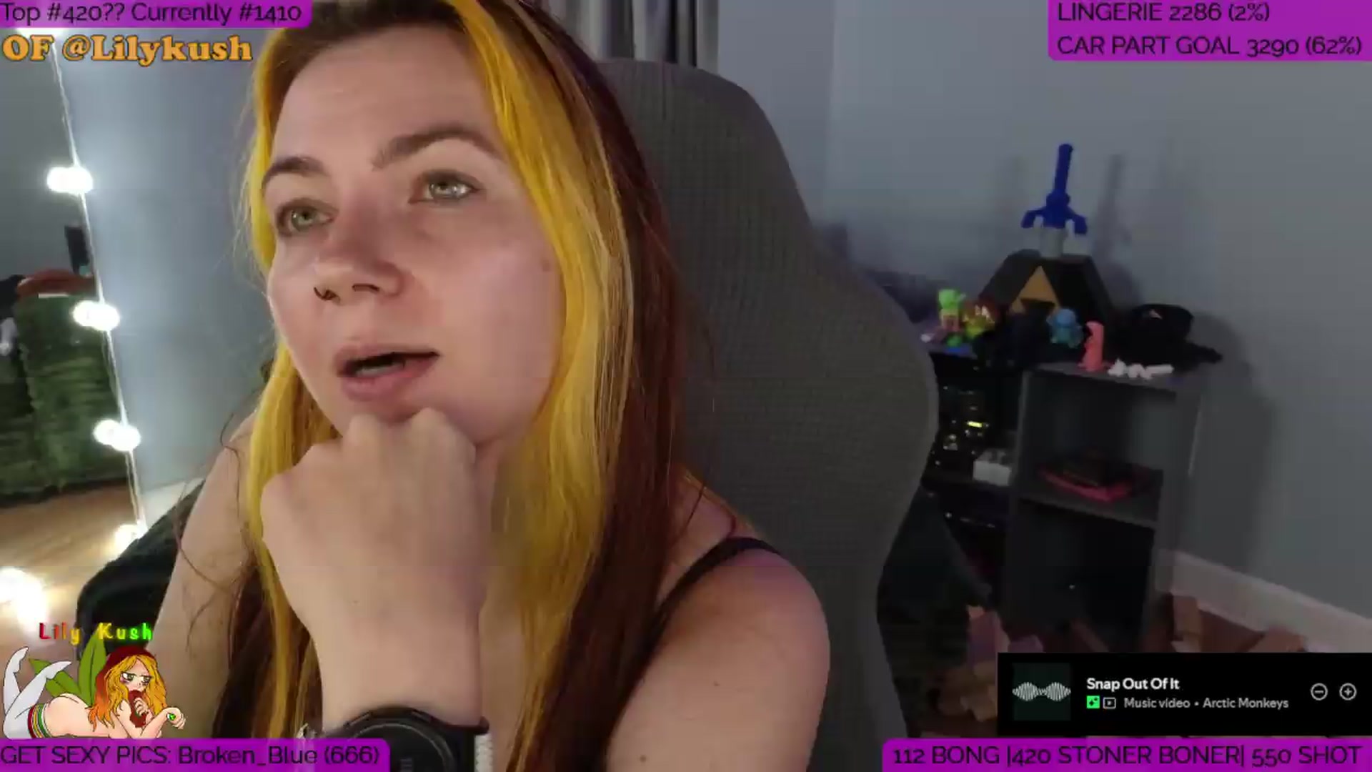 Gallery image thumbnail from LilyKush's myfreecams stream on, 07/05/2026, 05:49 image 4 of 20