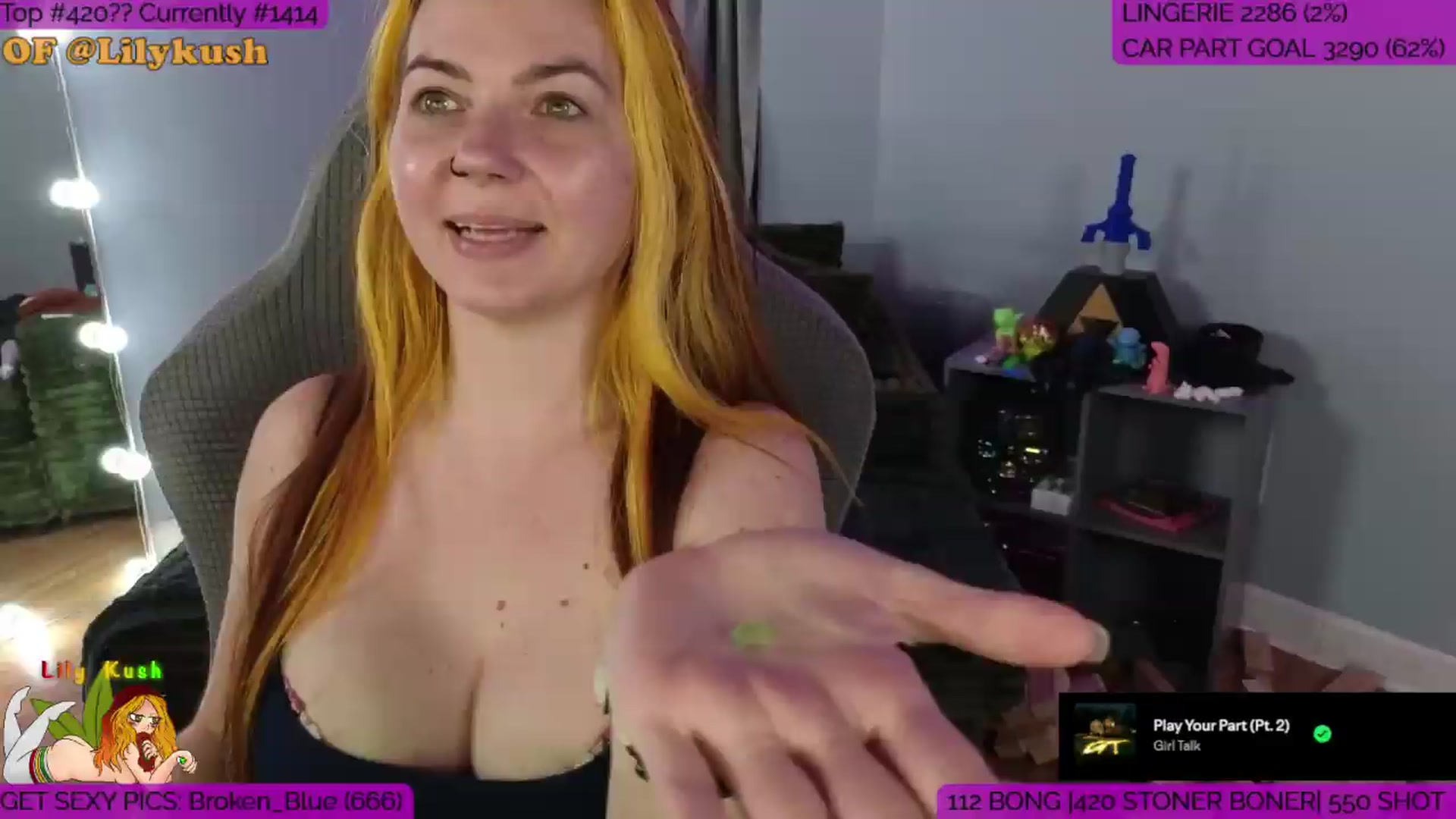 Gallery image thumbnail from LilyKush's myfreecams stream on, 07/05/2026, 05:49 image 3 of 20