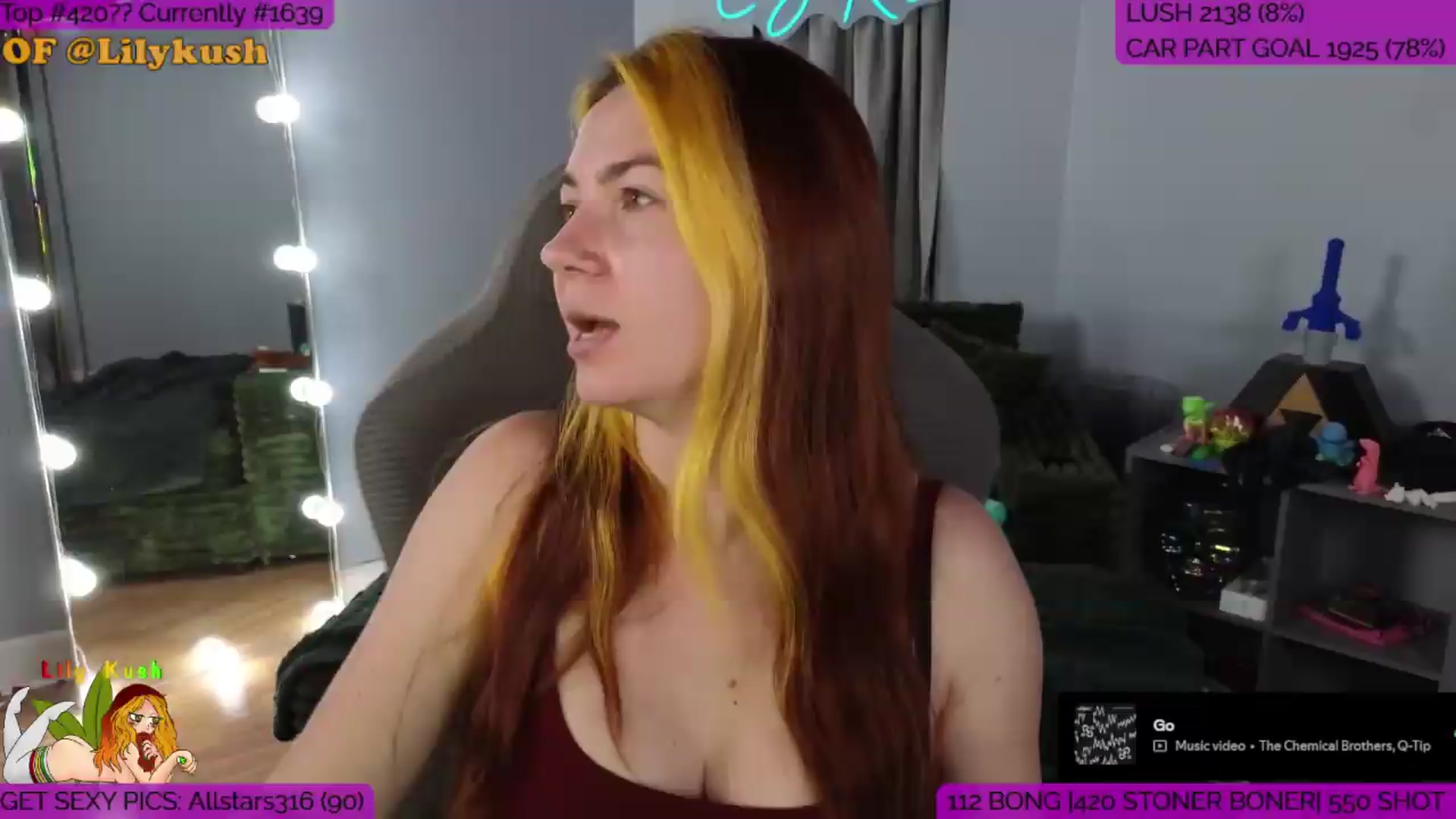 Gallery image thumbnail from LilyKush's myfreecams stream on, 07/07/2026, 04:26 image 9 of 20