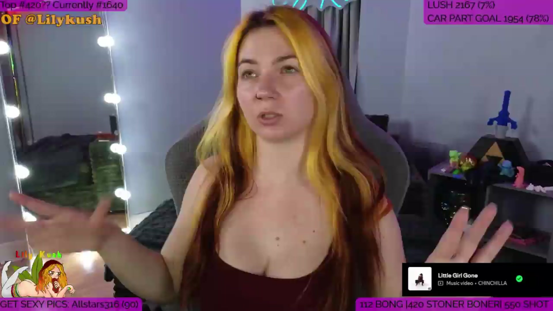 Gallery image thumbnail from LilyKush's myfreecams stream on, 07/07/2026, 04:26 image 8 of 20