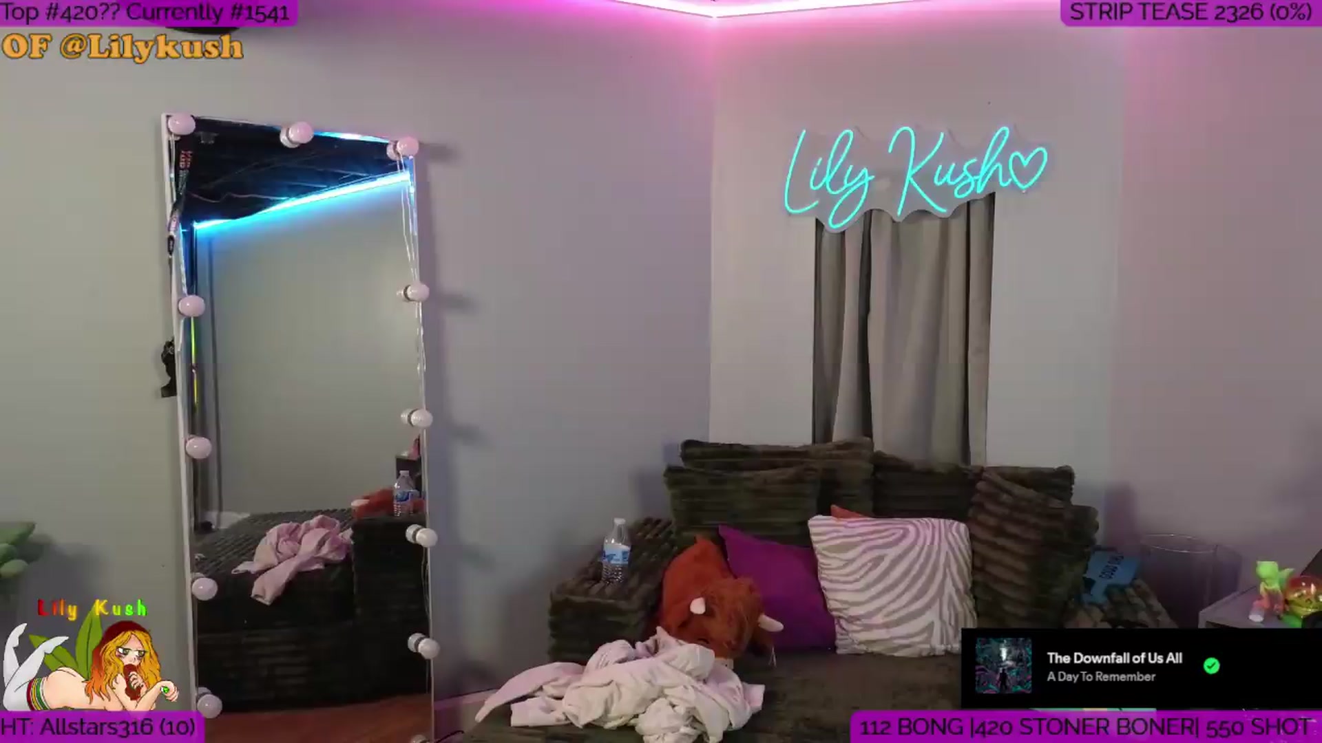 Gallery image thumbnail from LilyKush's myfreecams stream on, 08/09/2026, 20:34 image 3 of 20