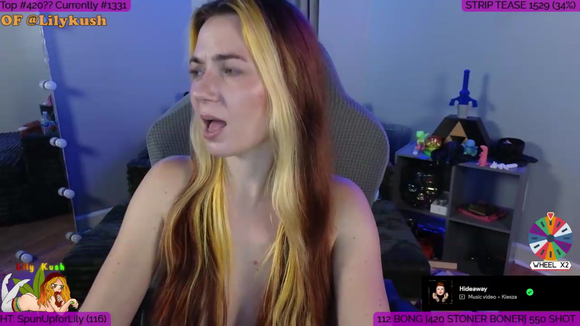 Gallery image thumbnail from LilyKush's myfreecams stream on, 08/09/2026, 20:34 image 17 of 20