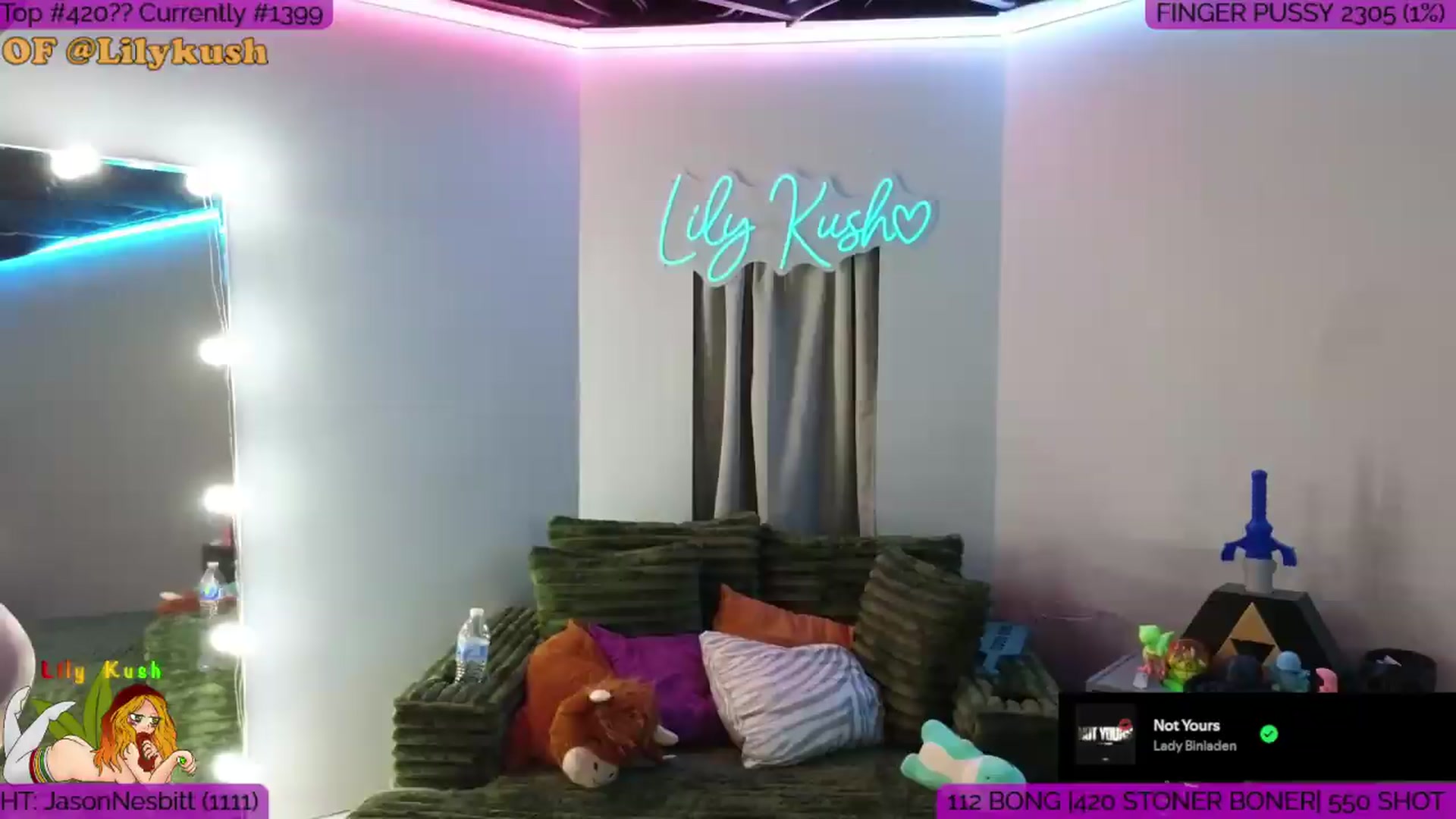 Gallery image thumbnail from LilyKush's myfreecams stream on, 08/13/2026, 05:33 image 7 of 20