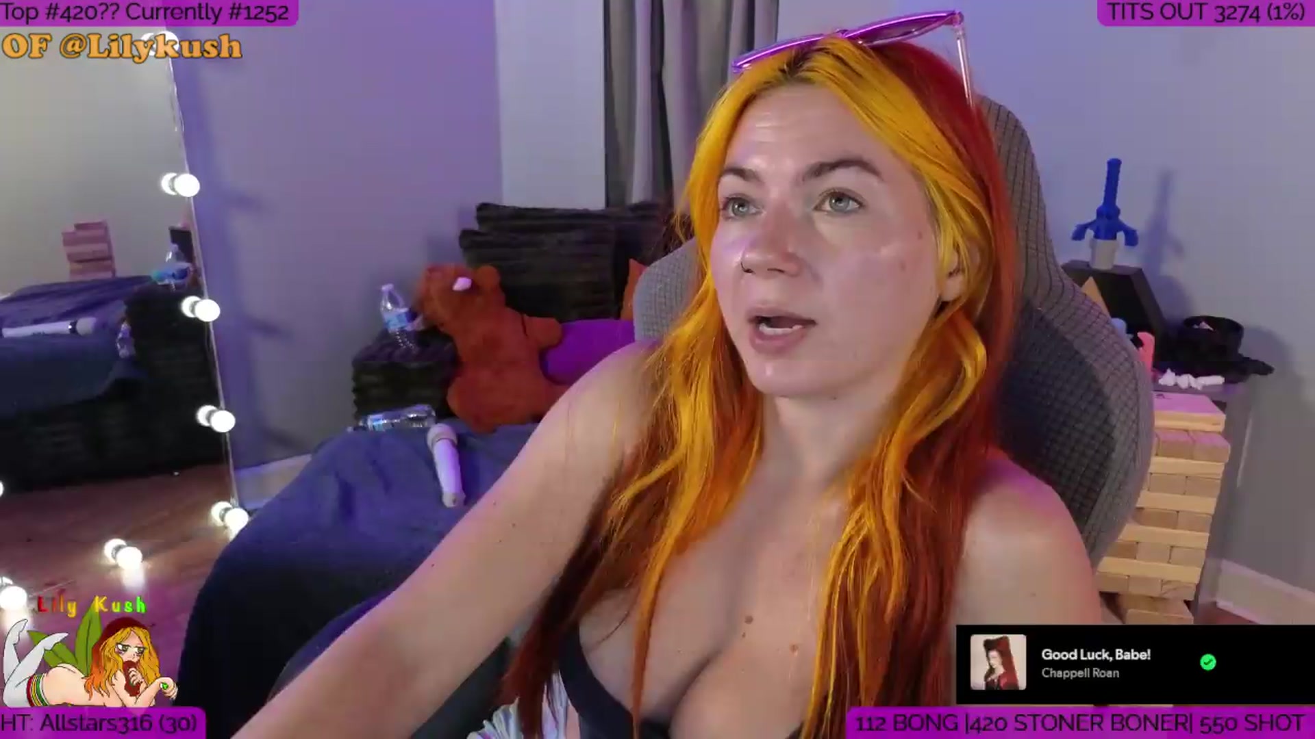Gallery image thumbnail from LilyKush's myfreecams stream on, 09/05/2026, 23:23 image 5 of 20