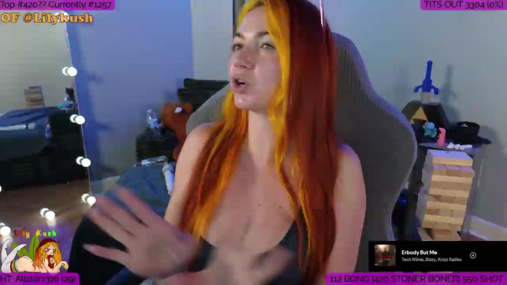 Gallery image thumbnail from LilyKush's myfreecams stream on, 09/05/2026, 23:23 image 2 of 20