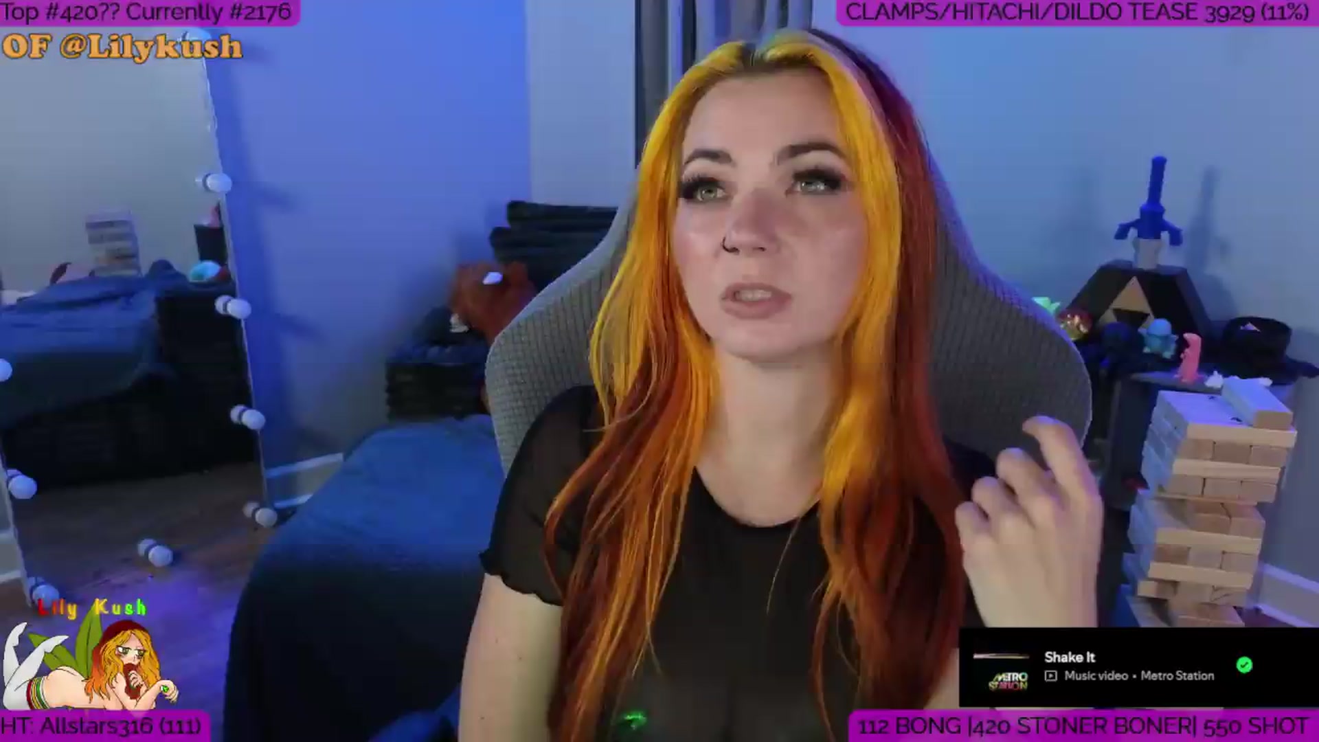 Gallery image thumbnail from LilyKush's myfreecams stream on, 09/14/2026, 04:08 image 14 of 20