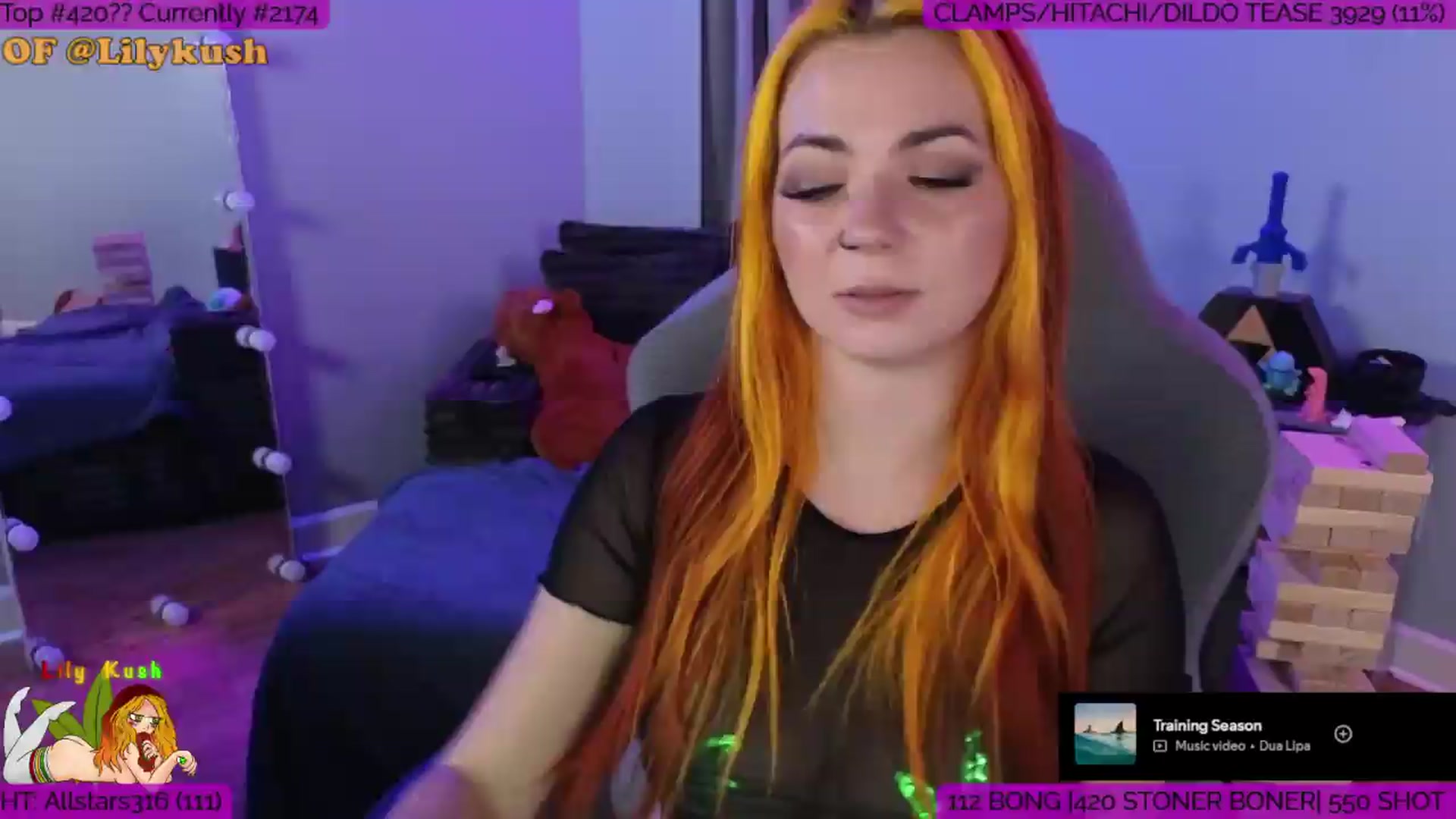 Gallery image thumbnail from LilyKush's myfreecams stream on, 09/14/2026, 04:08 image 10 of 20