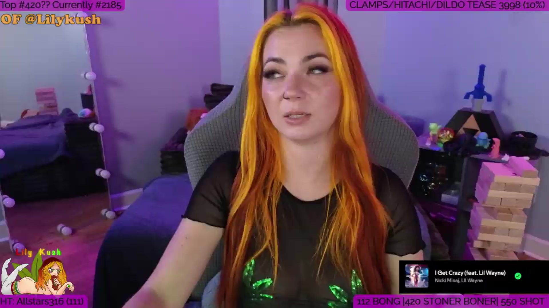 Gallery image thumbnail from LilyKush's myfreecams stream on, 09/14/2026, 04:08 image 8 of 20