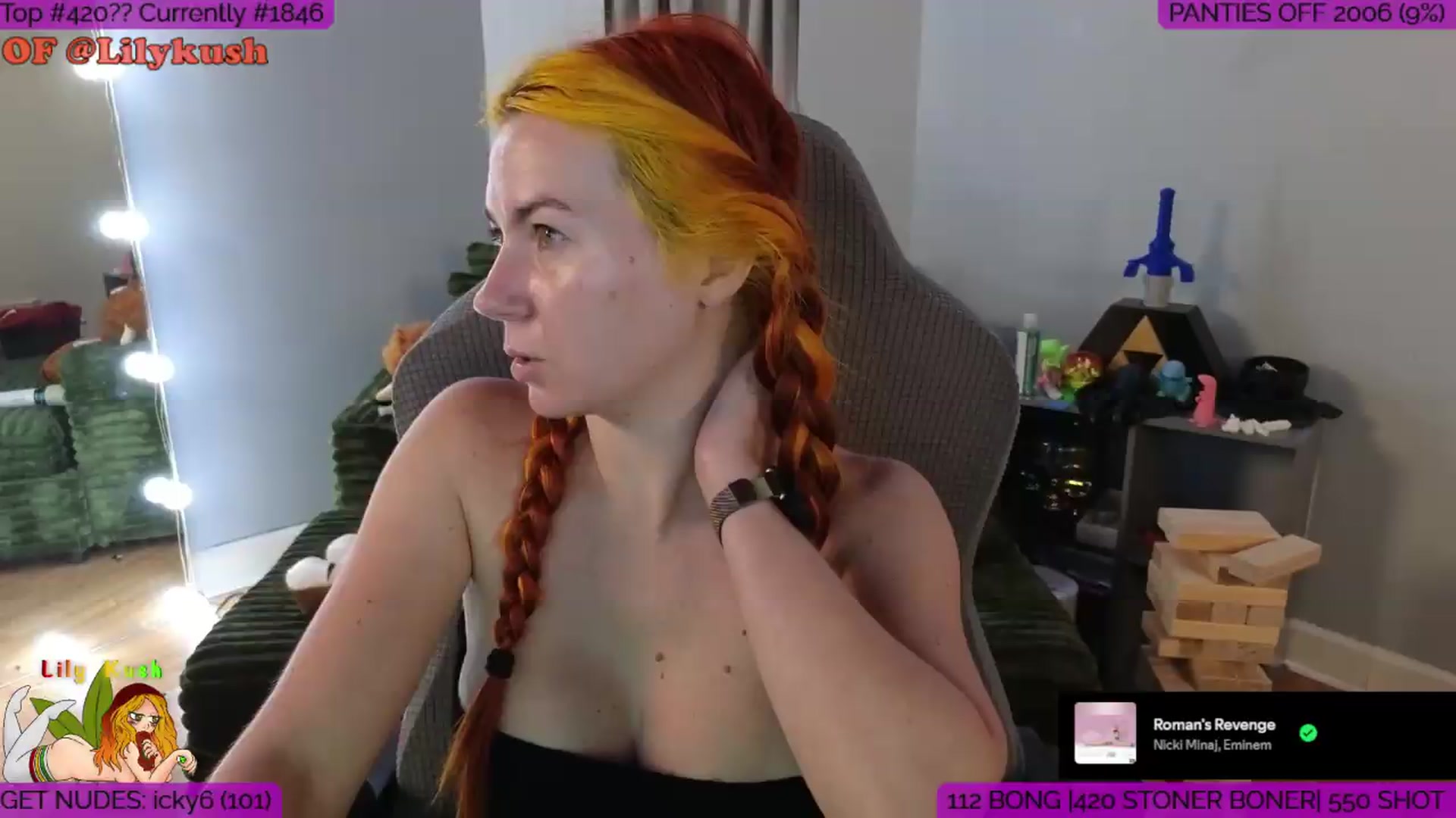Gallery image thumbnail from LilyKush's myfreecams stream on, 09/15/2026, 18:38 image 3 of 20