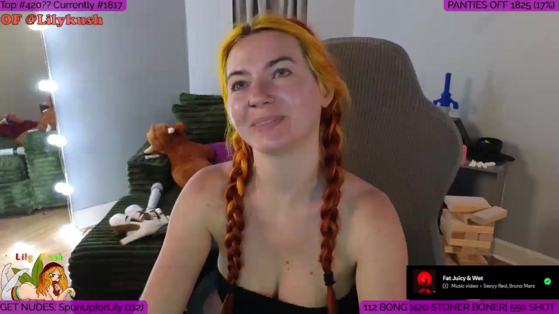 Gallery image thumbnail from LilyKush's myfreecams stream on, 09/15/2026, 18:38 image 6 of 20