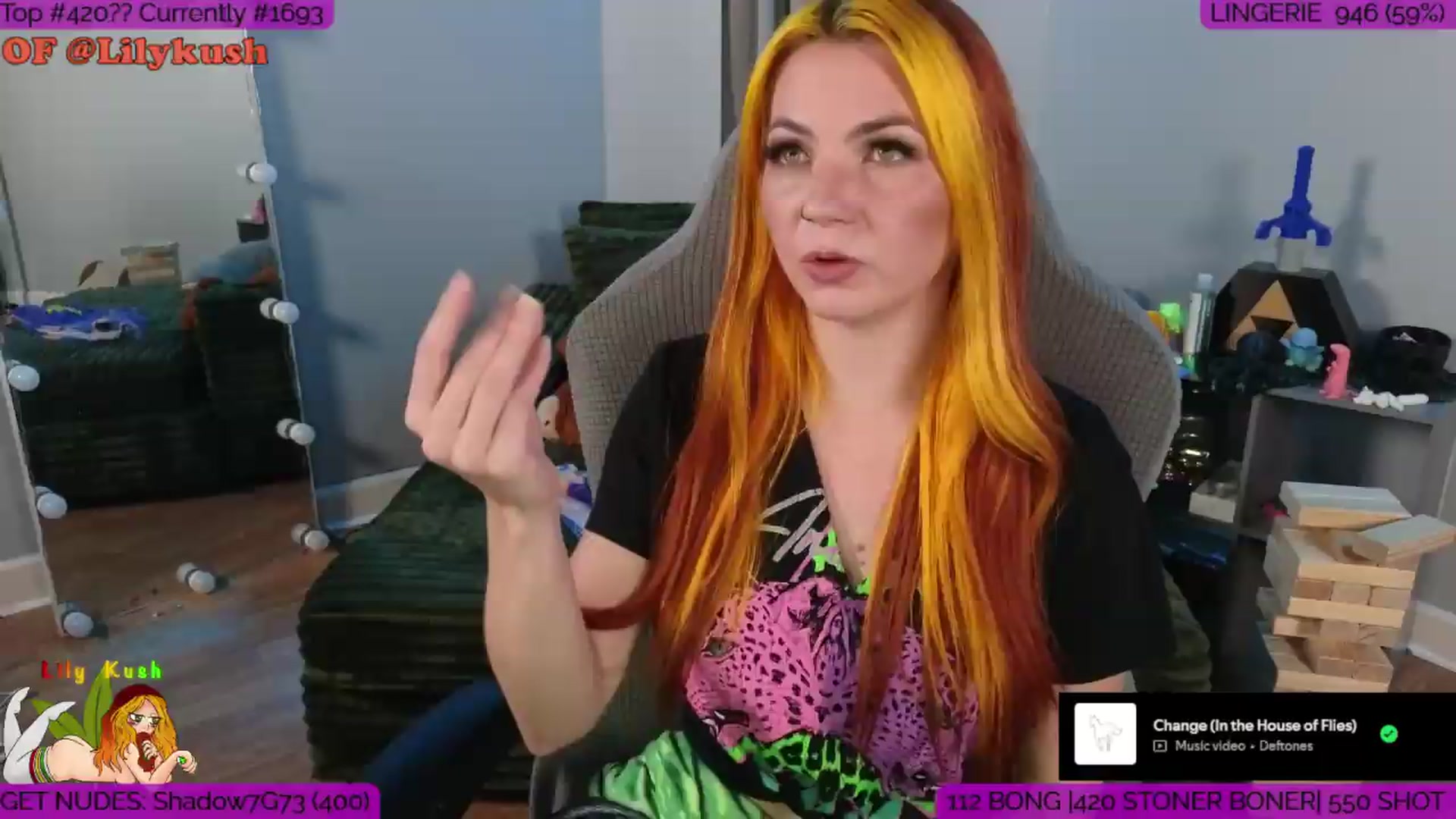 Gallery image thumbnail from LilyKush's myfreecams stream on, 09/19/2026, 05:00 image 10 of 20