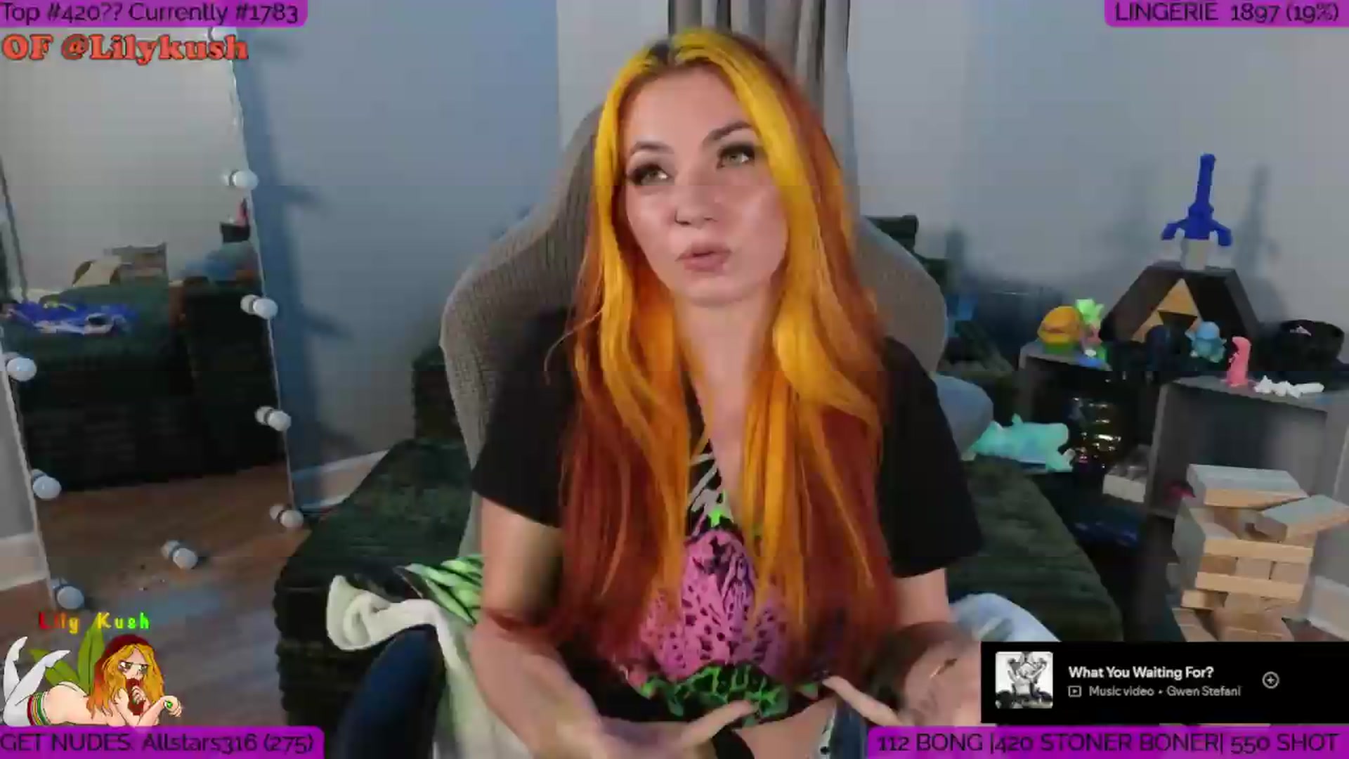 Gallery image thumbnail from LilyKush's myfreecams stream on, 09/19/2026, 05:00 image 3 of 20