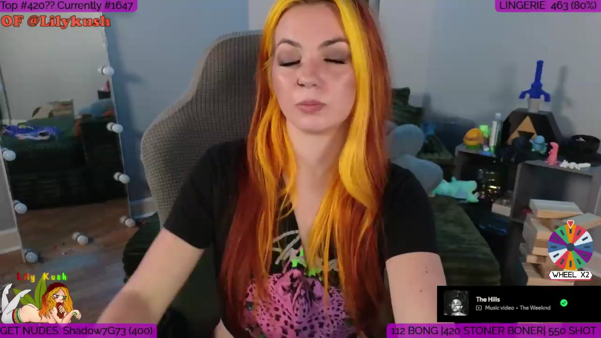 Gallery image thumbnail from LilyKush's myfreecams stream on, 09/19/2026, 05:00 image 15 of 20
