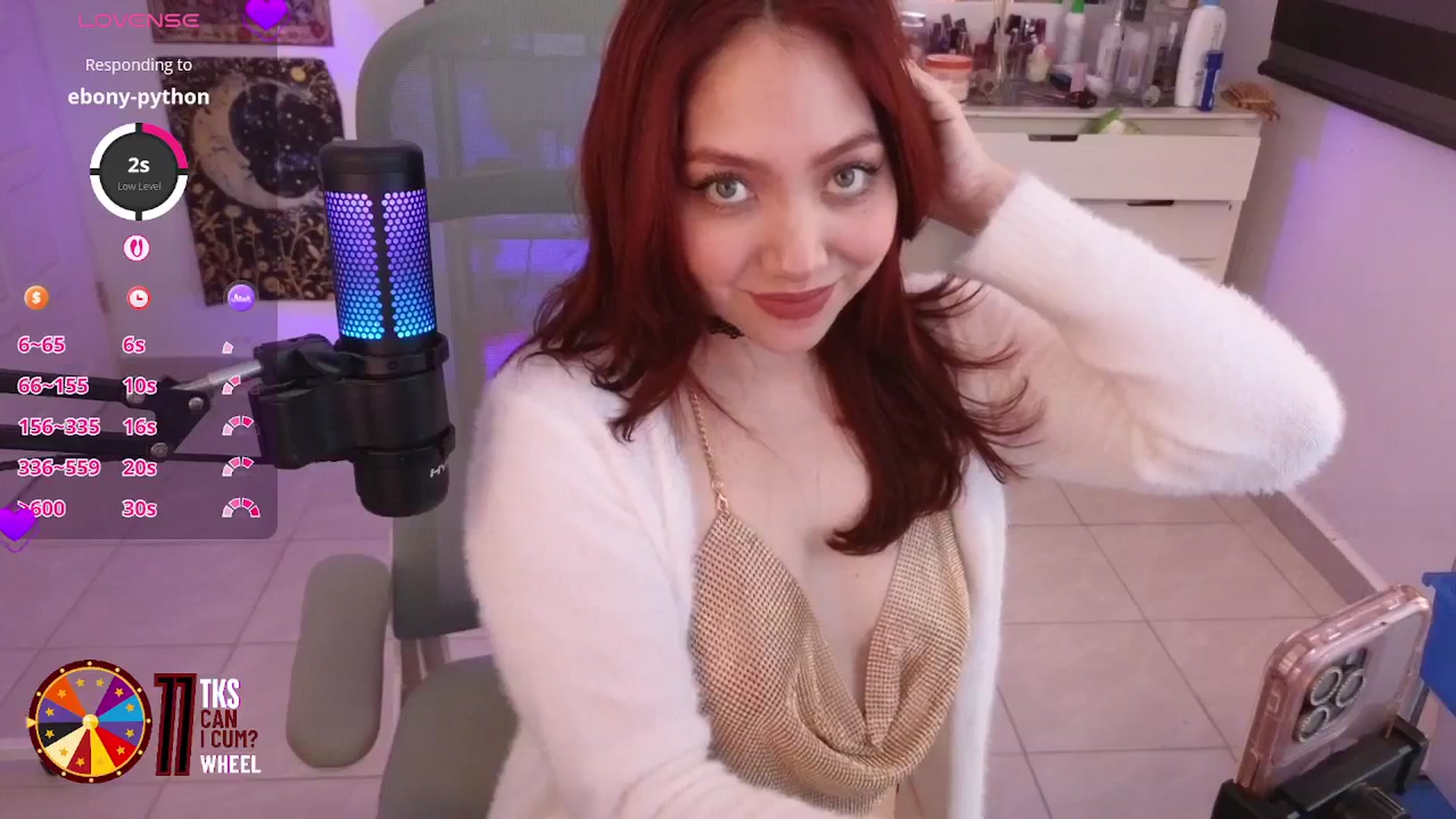 Gallery image thumbnail from LilyVelvet's myfreecams stream on, 02/04/2026, 05:41 image 11 of 20