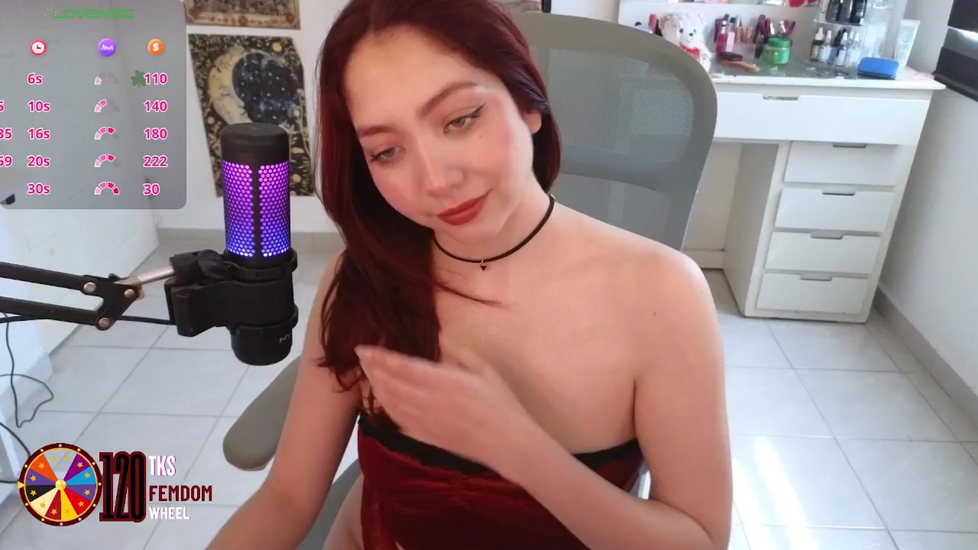 Gallery image thumbnail from LilyVelvet's myfreecams stream on, 03/29/2026, 23:06 image 5 of 20