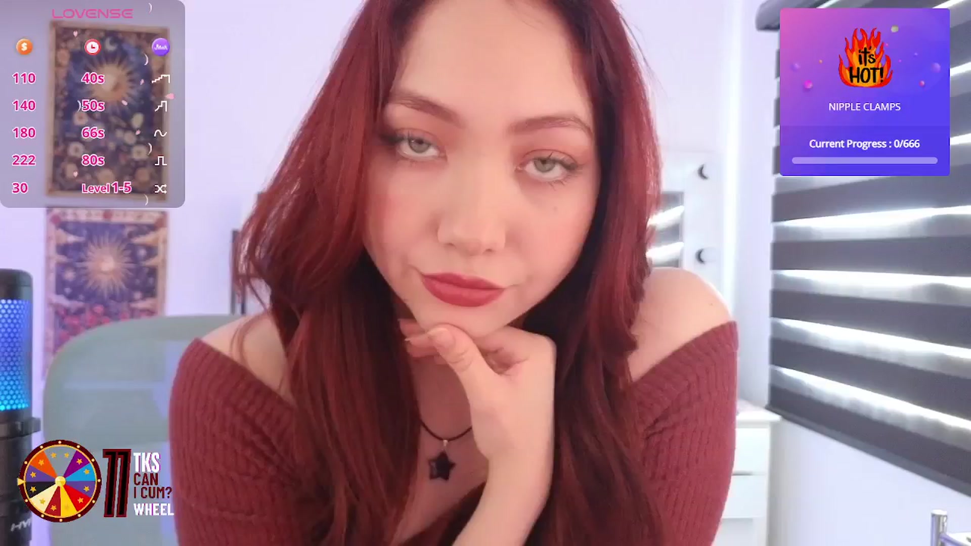 Gallery image thumbnail from LilyVelvet's myfreecams stream on, 04/19/2026, 21:12 image 9 of 20
