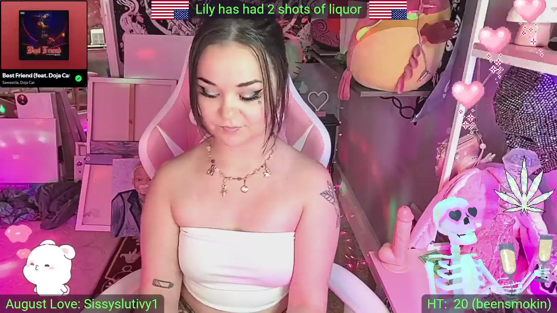 Gallery image thumbnail from LilyWhite42O's myfreecams stream on, 08/07/2025, 19:46 image 12 of 20