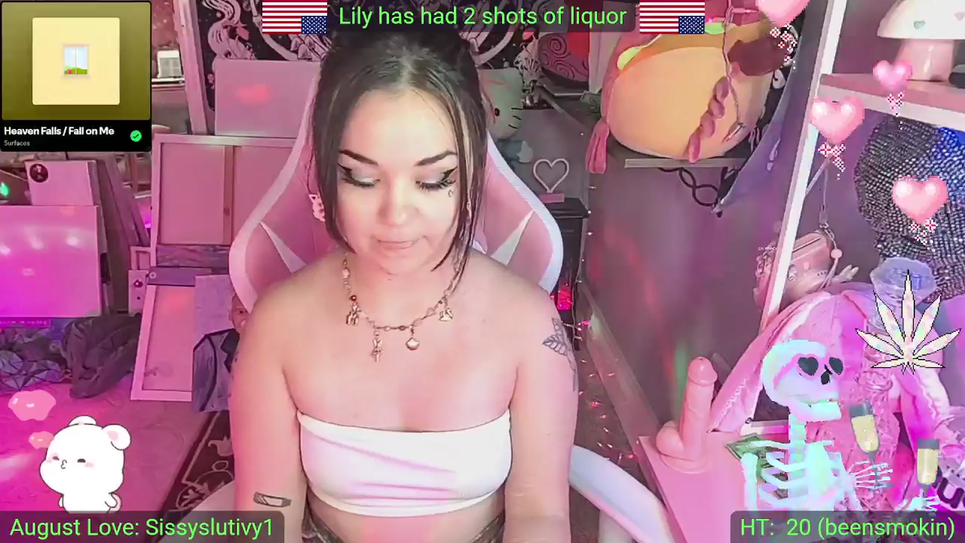 Gallery image thumbnail from LilyWhite42O's myfreecams stream on, 08/07/2025, 19:46 image 15 of 20