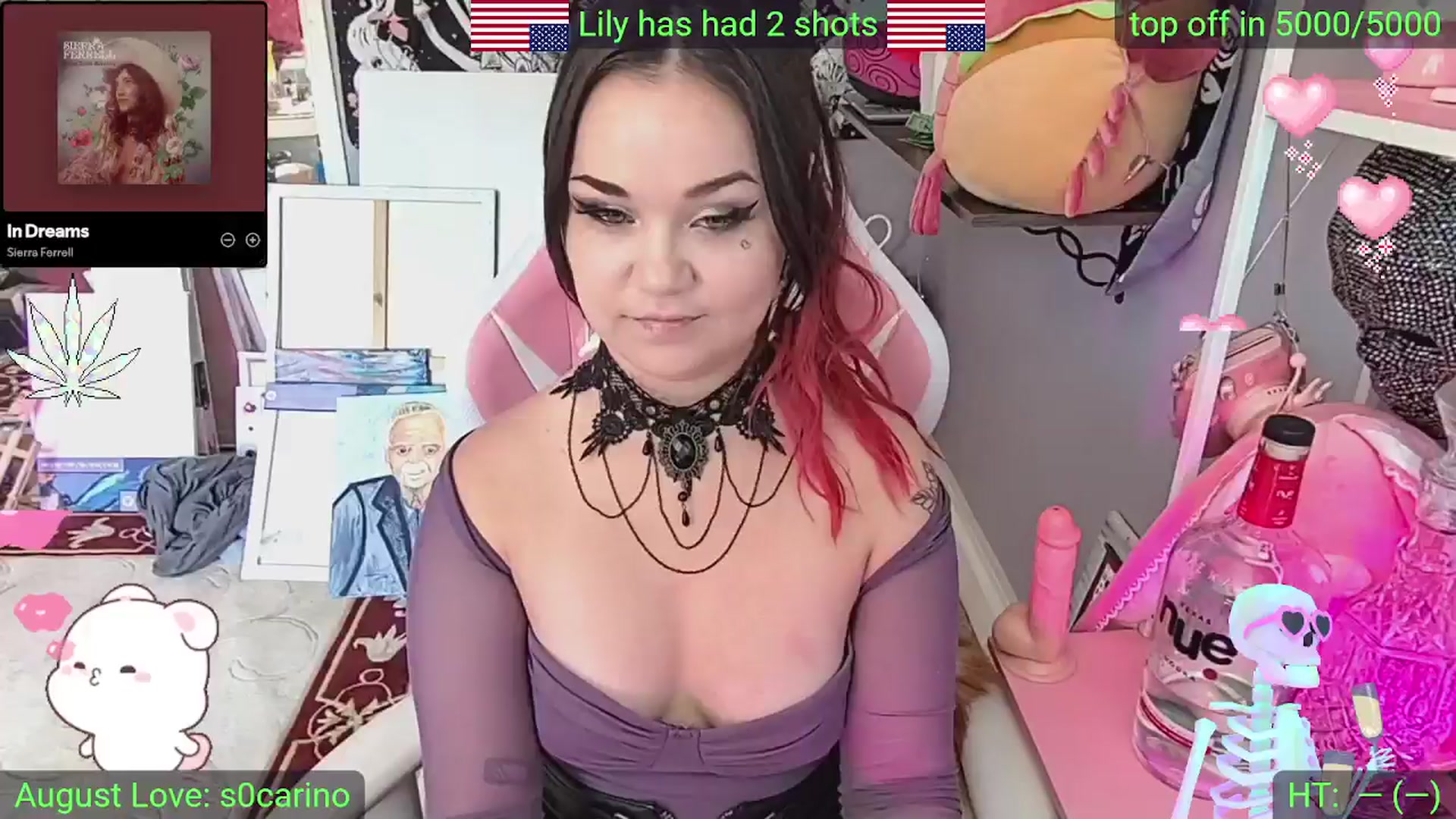 Gallery image thumbnail from LilyWhite42O's myfreecams stream on, 08/14/2025, 20:42 image 7 of 20