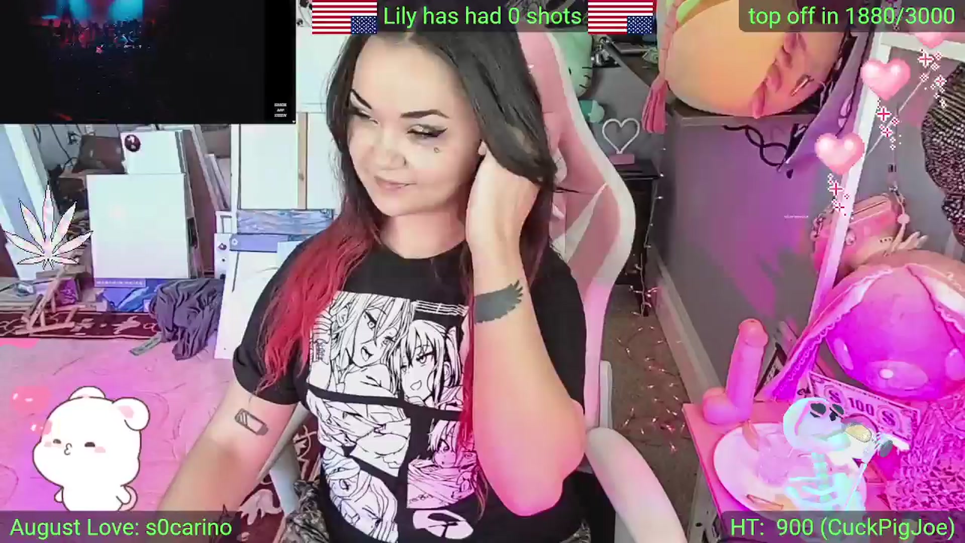 Gallery image thumbnail from LilyWhite42O's myfreecams stream on, 08/22/2025, 15:53 image 9 of 20