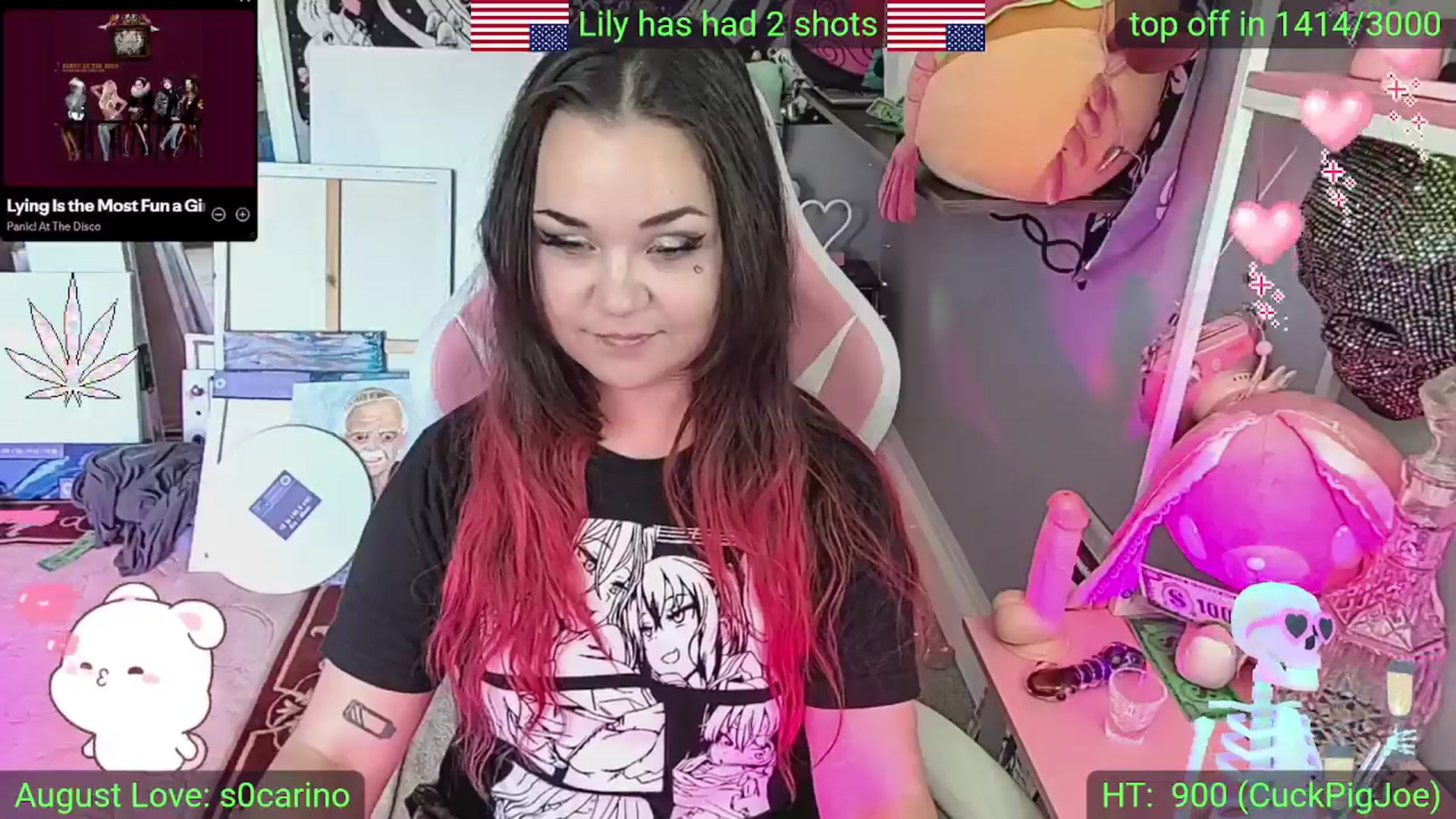 Gallery image thumbnail from LilyWhite42O's myfreecams stream on, 08/22/2025, 20:35 image 5 of 20