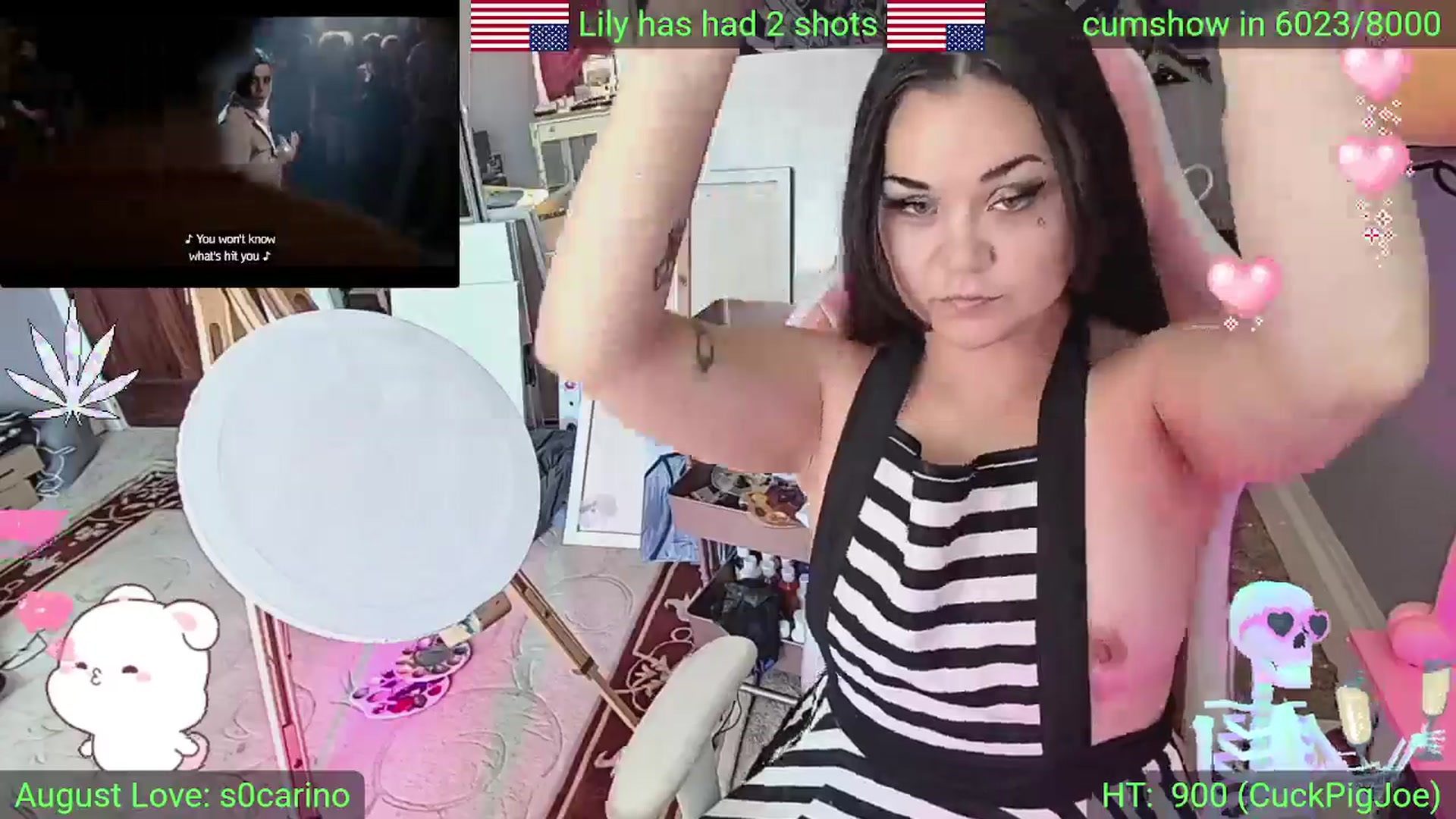 Gallery image thumbnail from LilyWhite42O's myfreecams stream on, 08/22/2025, 20:35 image 18 of 20
