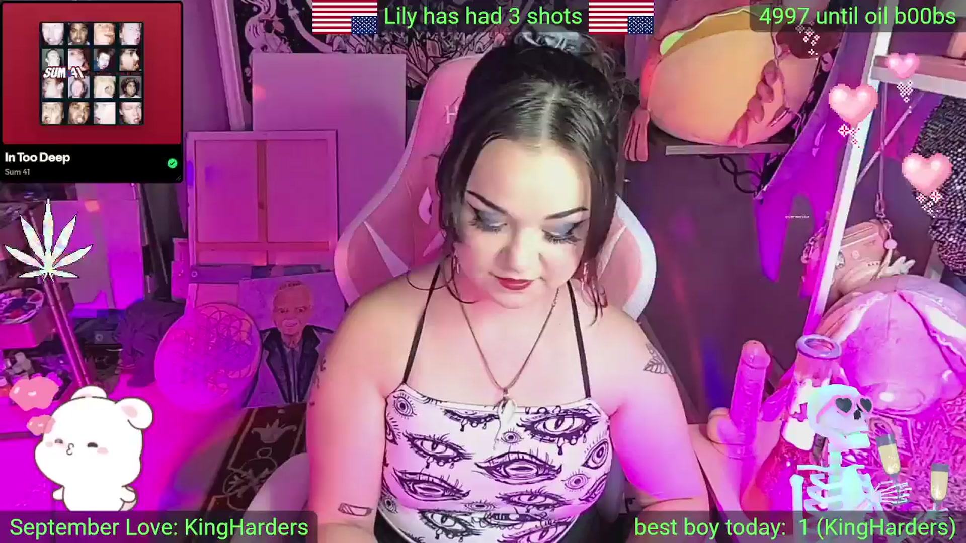 Gallery image thumbnail from LilyWhite42O's myfreecams stream on, 09/01/2025, 23:58 image 3 of 20