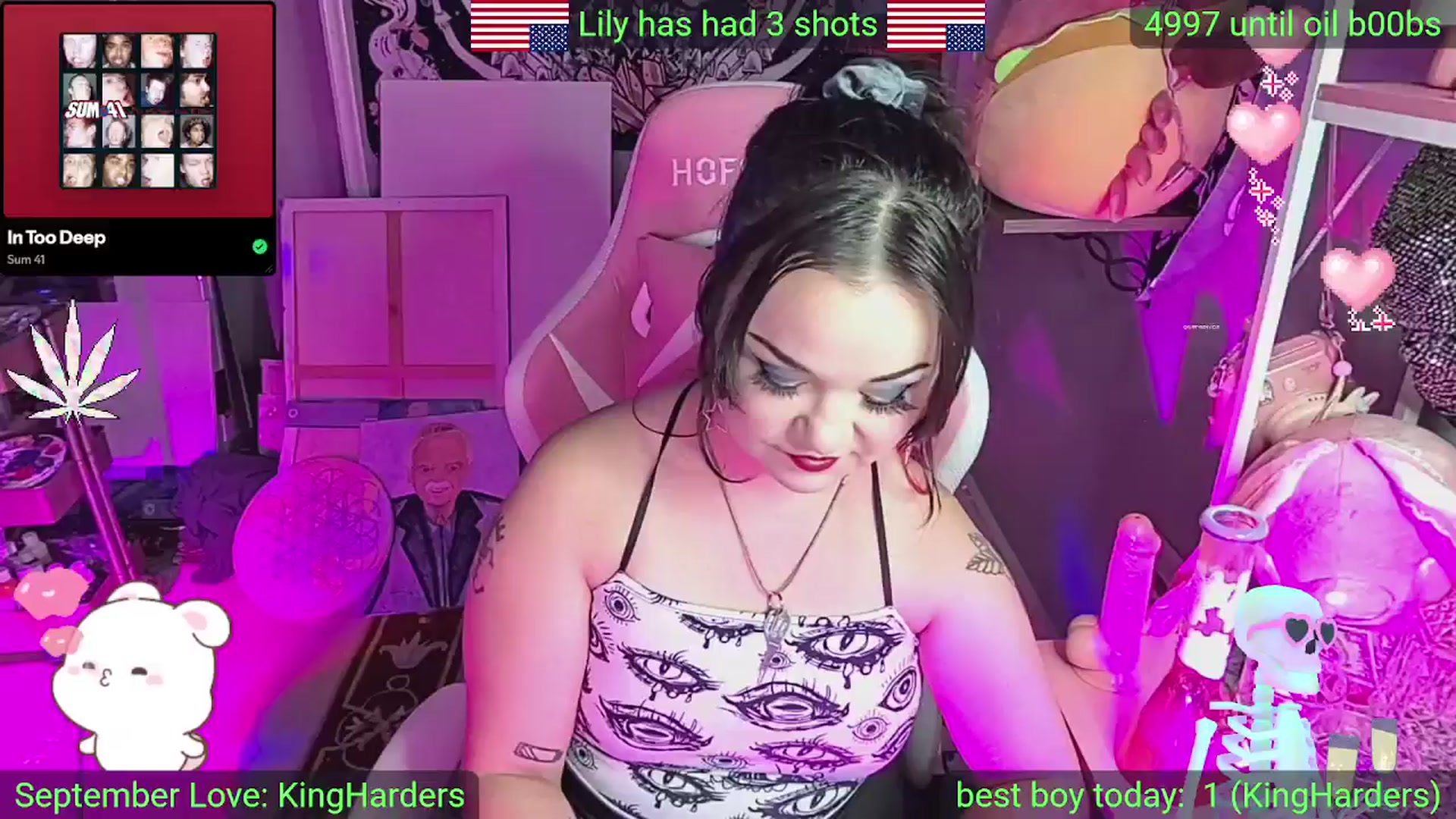 Gallery image thumbnail from LilyWhite42O's myfreecams stream on, 09/01/2025, 23:58 image 4 of 20