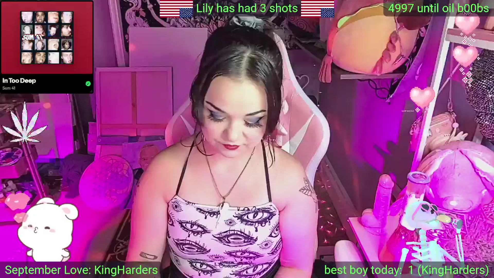 Gallery image thumbnail from LilyWhite42O's myfreecams stream on, 09/01/2025, 23:58 image 1 of 20