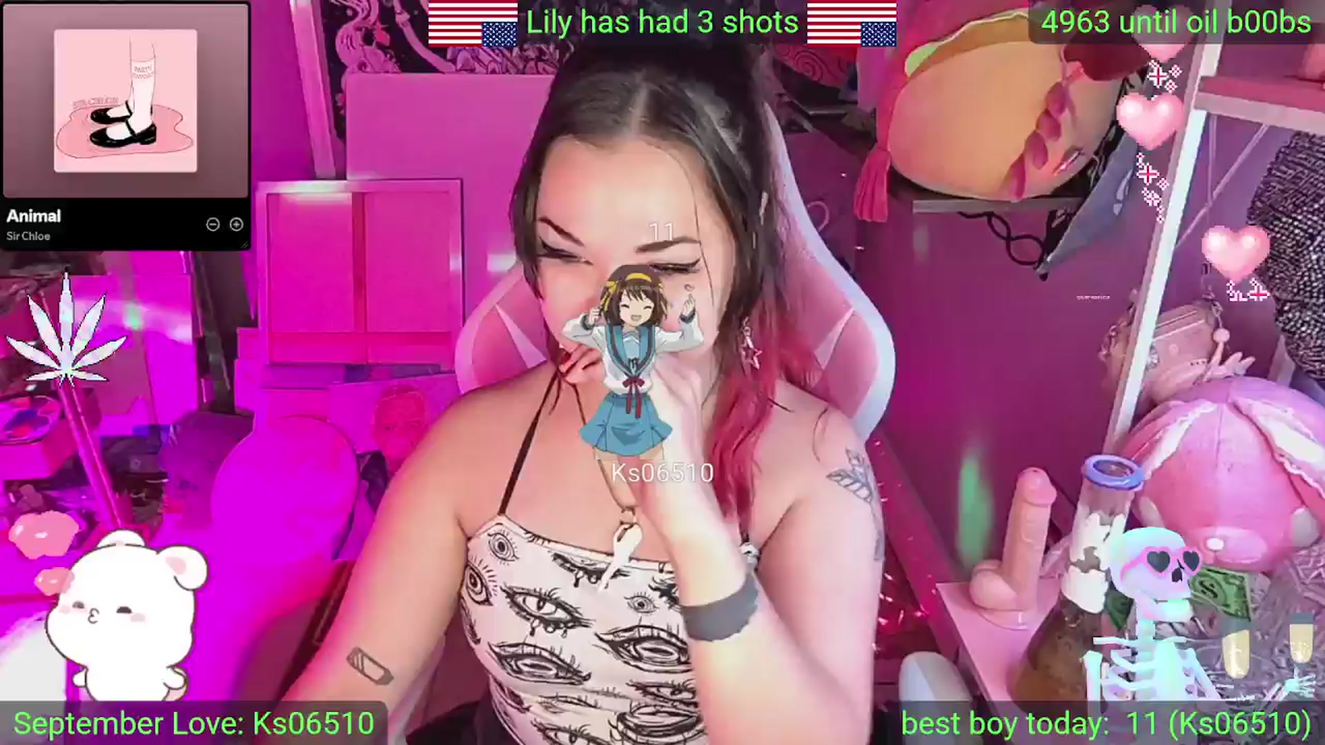 Gallery image thumbnail from LilyWhite42O's myfreecams stream on, 09/02/2025, 08:53 image 8 of 20