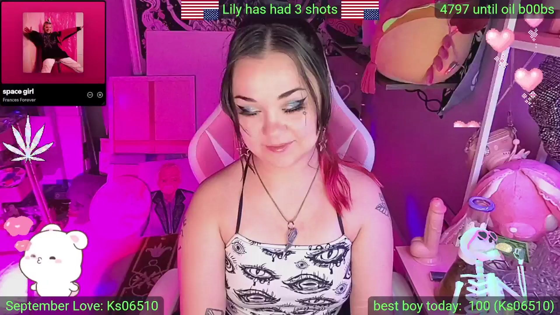 Gallery image thumbnail from LilyWhite42O's myfreecams stream on, 09/02/2025, 10:04 image 1 of 20