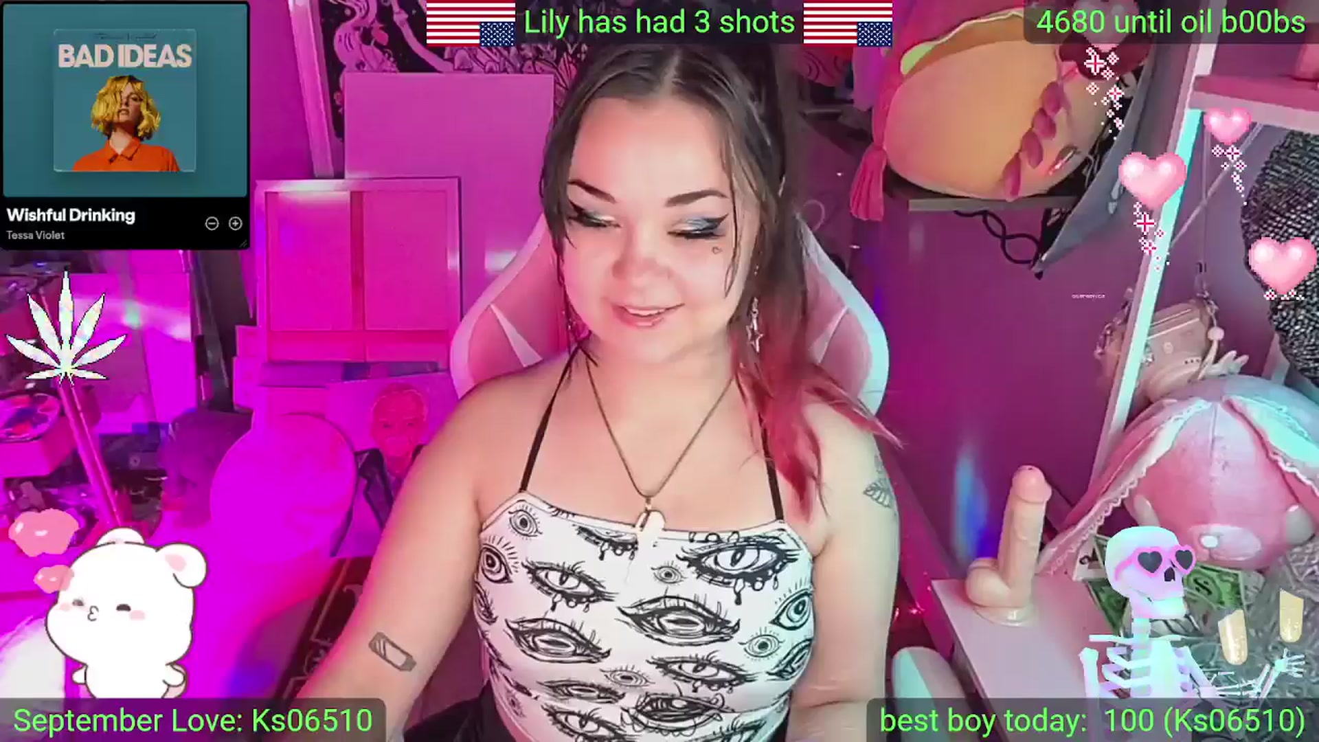 Gallery image thumbnail from LilyWhite42O's myfreecams stream on, 09/02/2025, 10:04 image 9 of 20