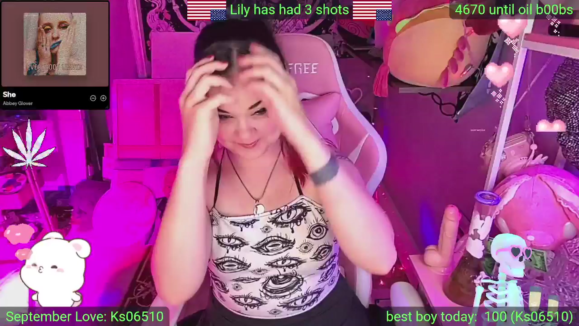 Gallery image thumbnail from LilyWhite42O's myfreecams stream on, 09/02/2025, 10:04 image 12 of 20