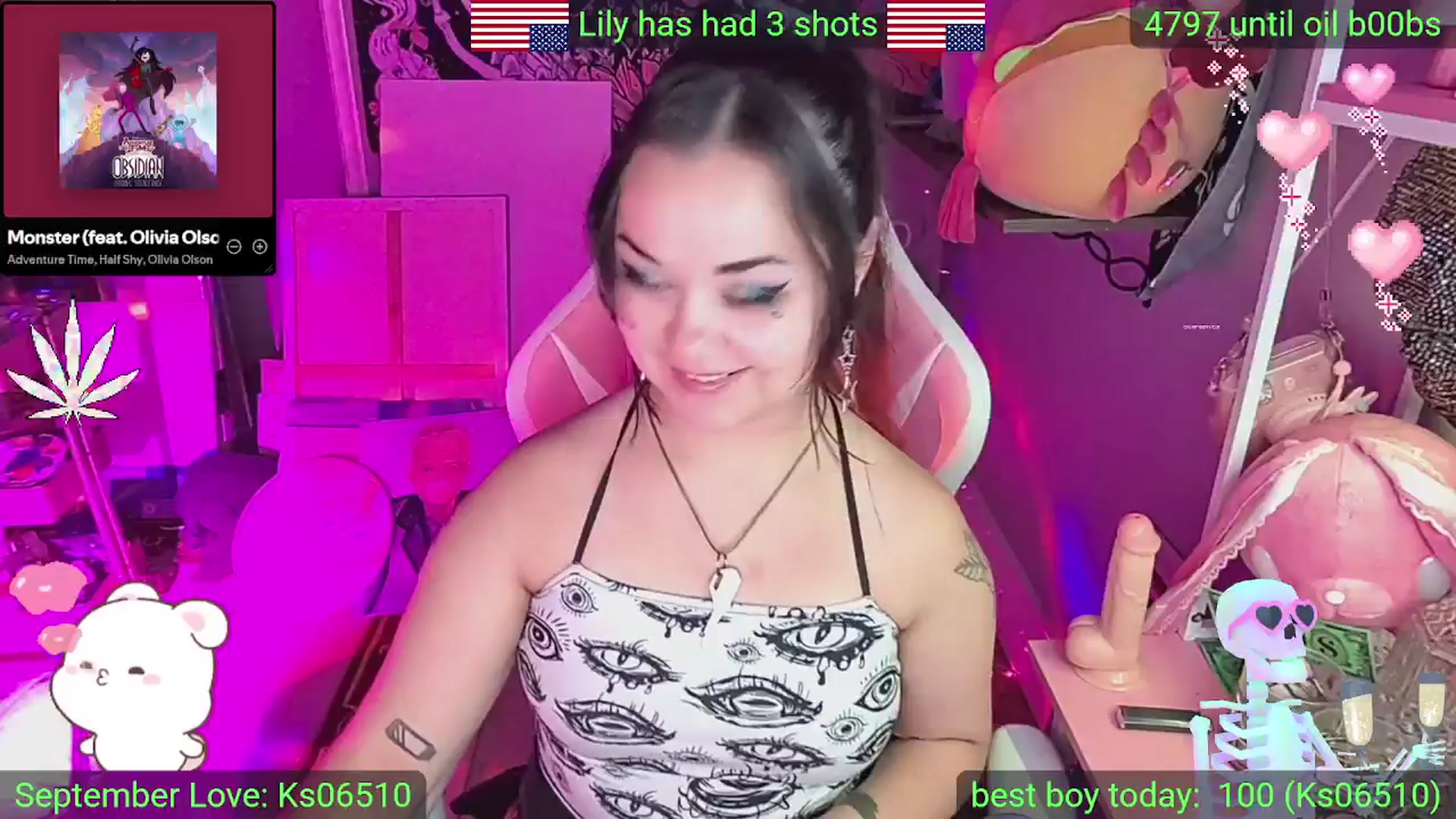 Gallery image thumbnail from LilyWhite42O's myfreecams stream on, 09/02/2025, 10:04 image 4 of 20