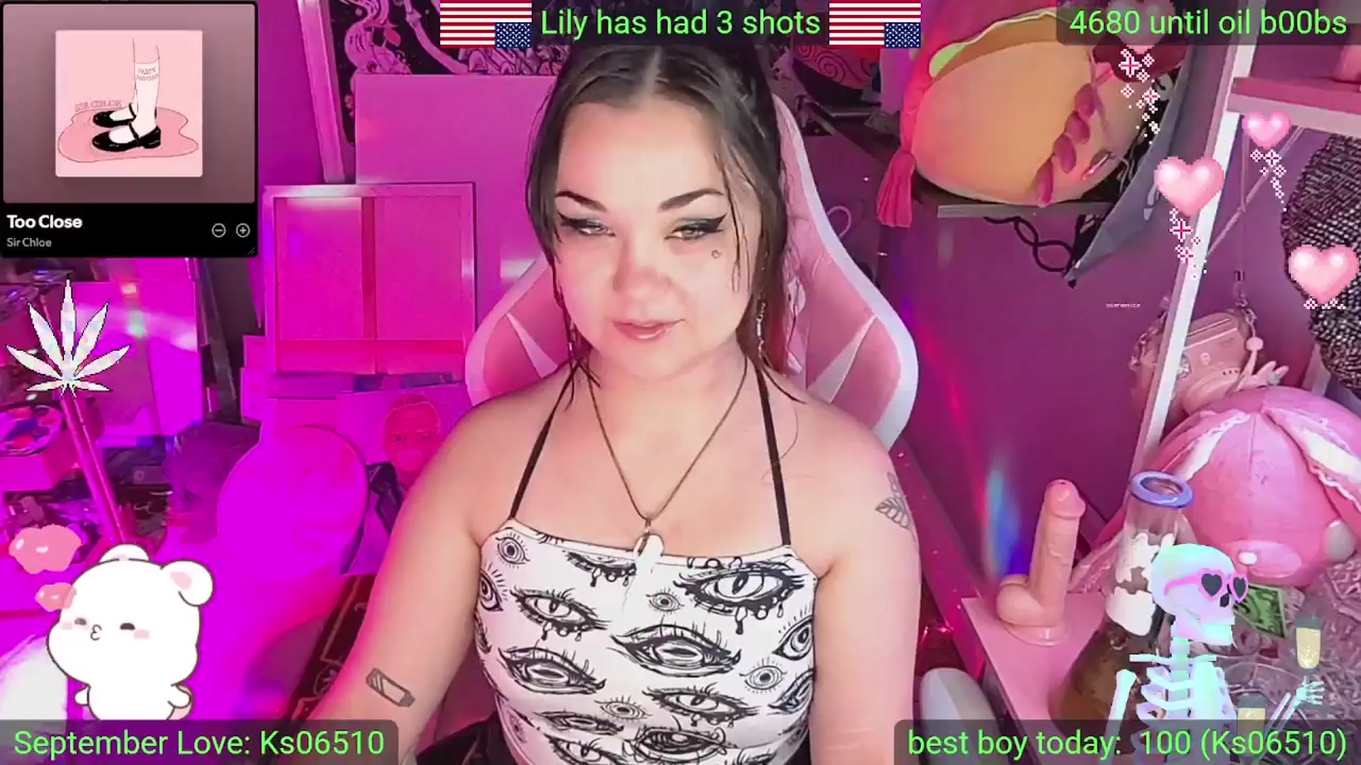 Gallery image thumbnail from LilyWhite42O's myfreecams stream on, 09/02/2025, 10:04 image 8 of 20