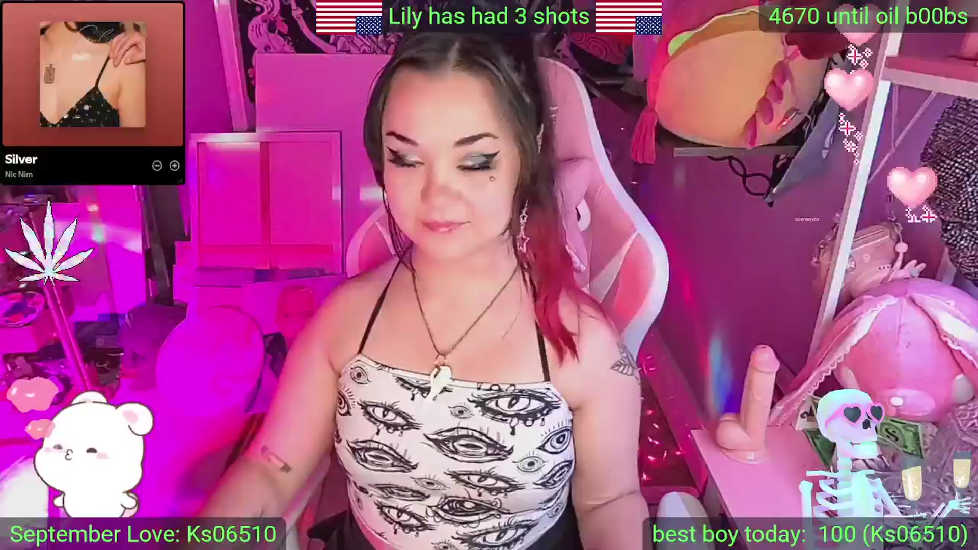 Gallery image thumbnail from LilyWhite42O's myfreecams stream on, 09/02/2025, 10:04 image 10 of 20