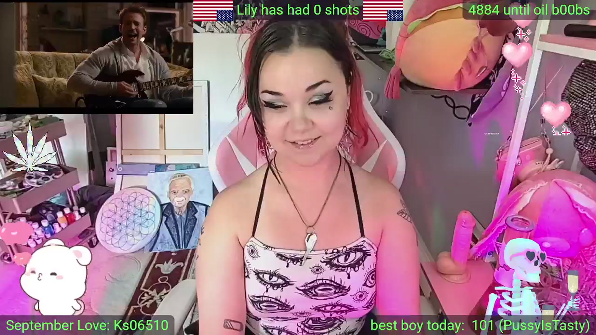 Gallery image thumbnail from LilyWhite42O's myfreecams stream on, 09/02/2025, 18:26 image 12 of 20