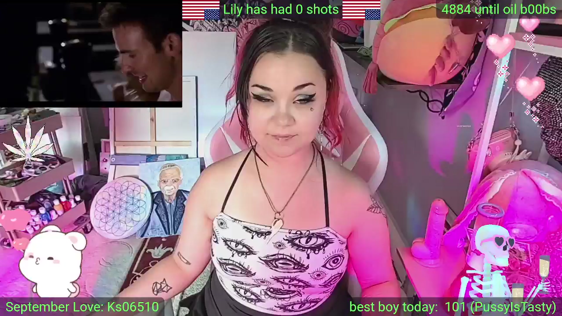 Gallery image thumbnail from LilyWhite42O's myfreecams stream on, 09/02/2025, 18:26 image 13 of 20
