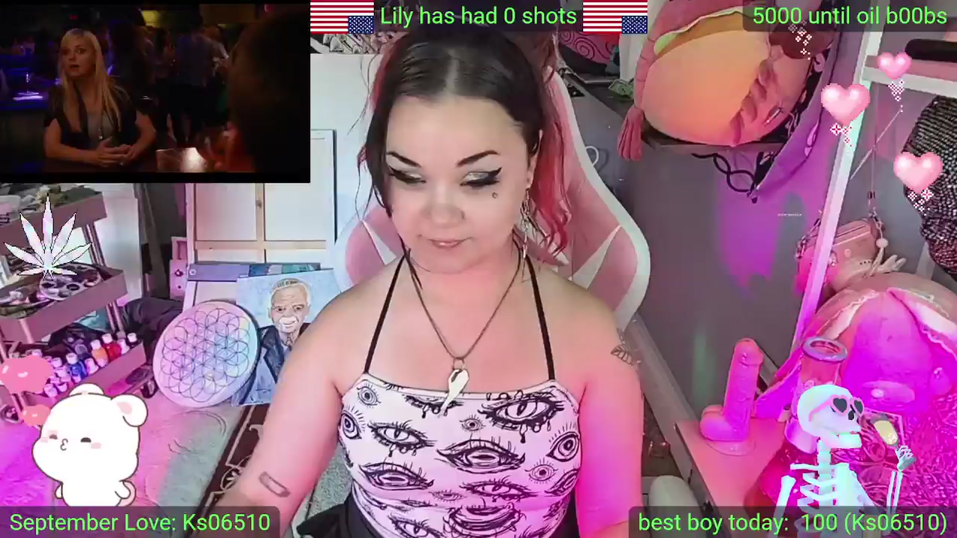 Gallery image thumbnail from LilyWhite42O's myfreecams stream on, 09/02/2025, 18:26 image 7 of 20