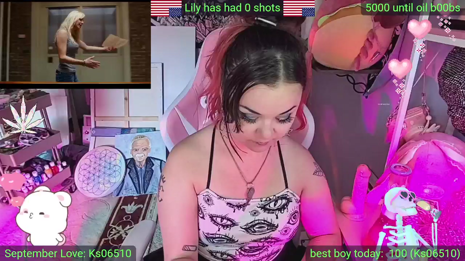 Gallery image thumbnail from LilyWhite42O's myfreecams stream on, 09/02/2025, 18:26 image 6 of 20