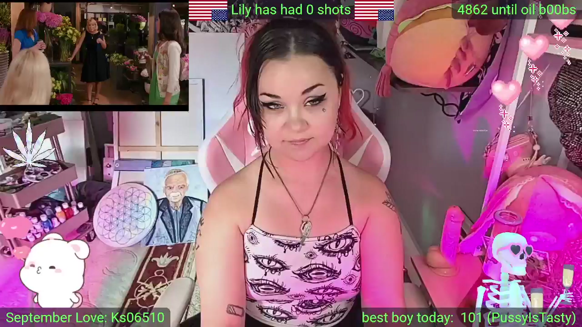 Gallery image thumbnail from LilyWhite42O's myfreecams stream on, 09/02/2025, 18:26 image 14 of 20